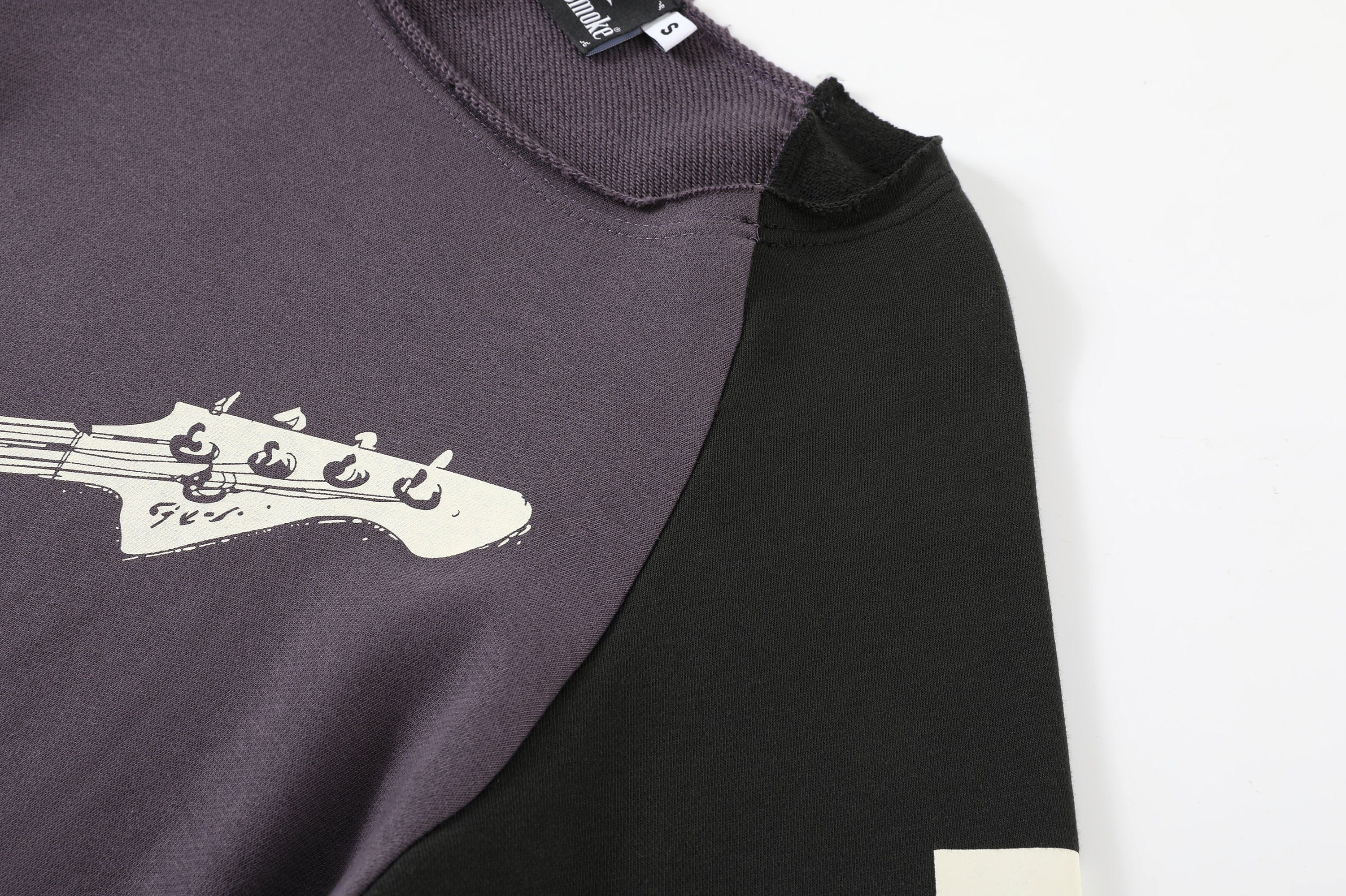 DONSMOKE × NANA Guitarist Contrast Raglan Long-Sleeve Tee, premium urban and streetwear designers apparel on PROJECTISR.com, DONSMOKE