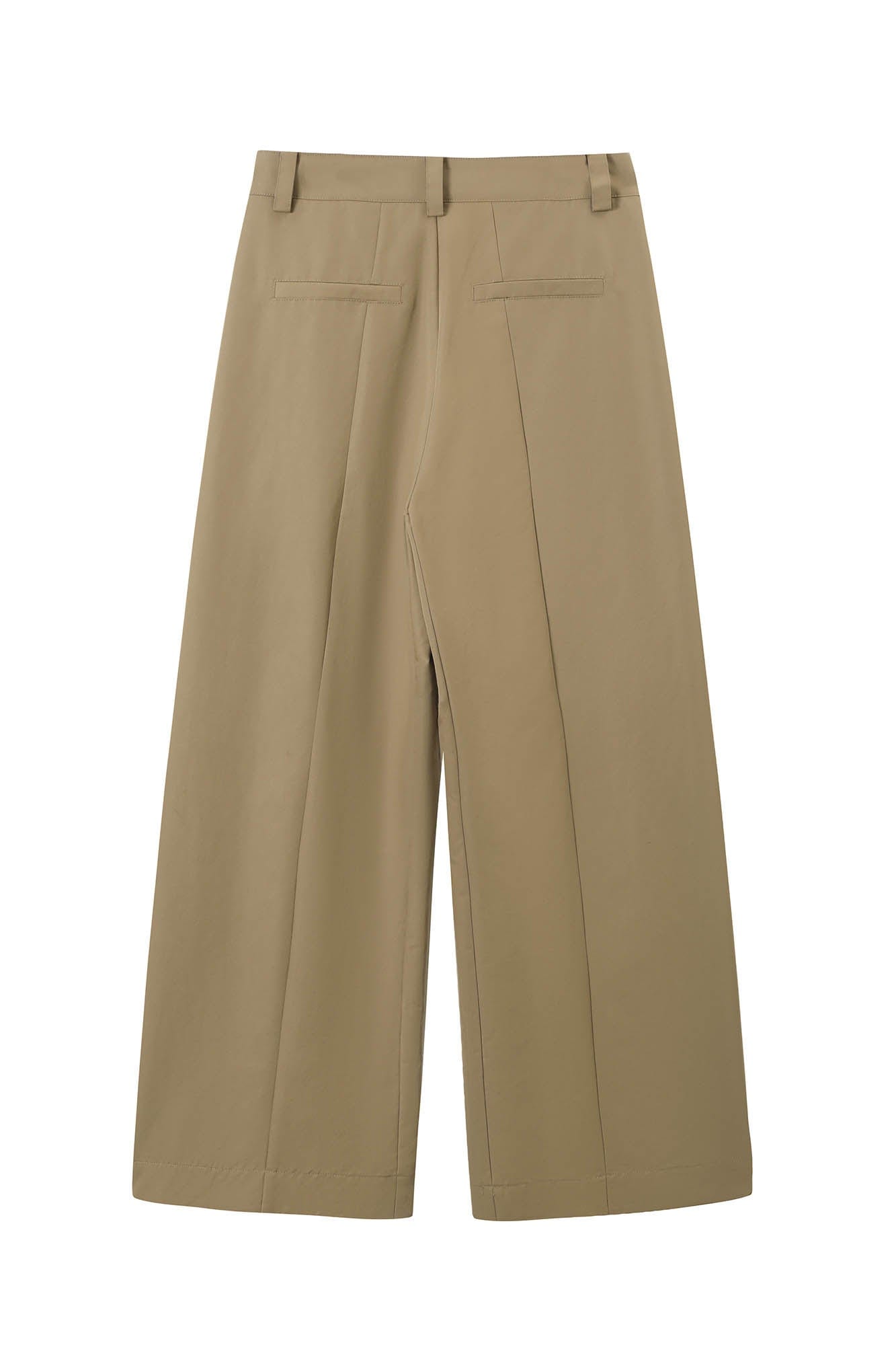 KREATE Crinkled Button-Fly Wide-Leg Pants, premium urban and streetwear designers apparel on PROJECTISR.com, KREATE