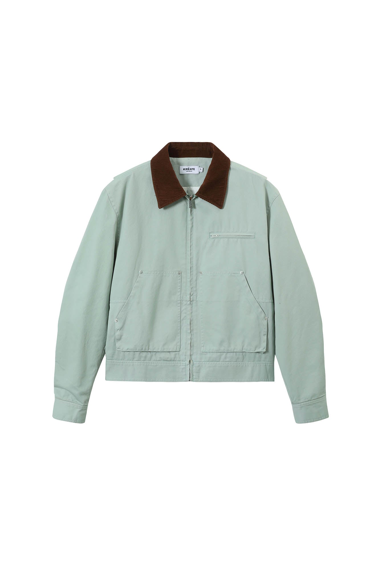 KREATE Retro Corduroy Collar Detroit Jacket, premium urban and streetwear designers apparel on PROJECTISR.com, KREATE