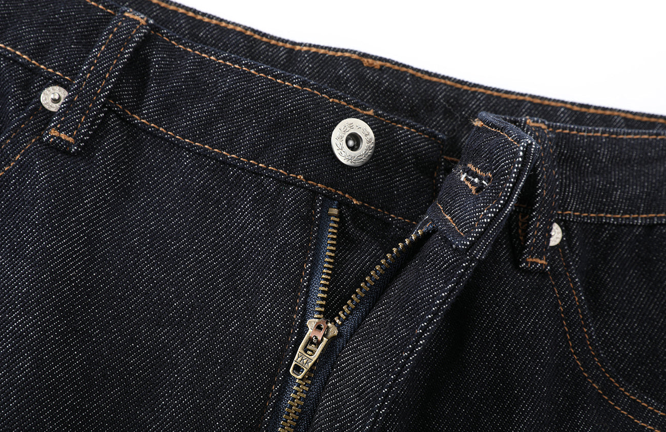 DONSMOKE Wide-Leg Star/ Leopard Cuffed Jeans, premium urban and streetwear designers apparel on PROJECTISR.com, DONSMOKE
