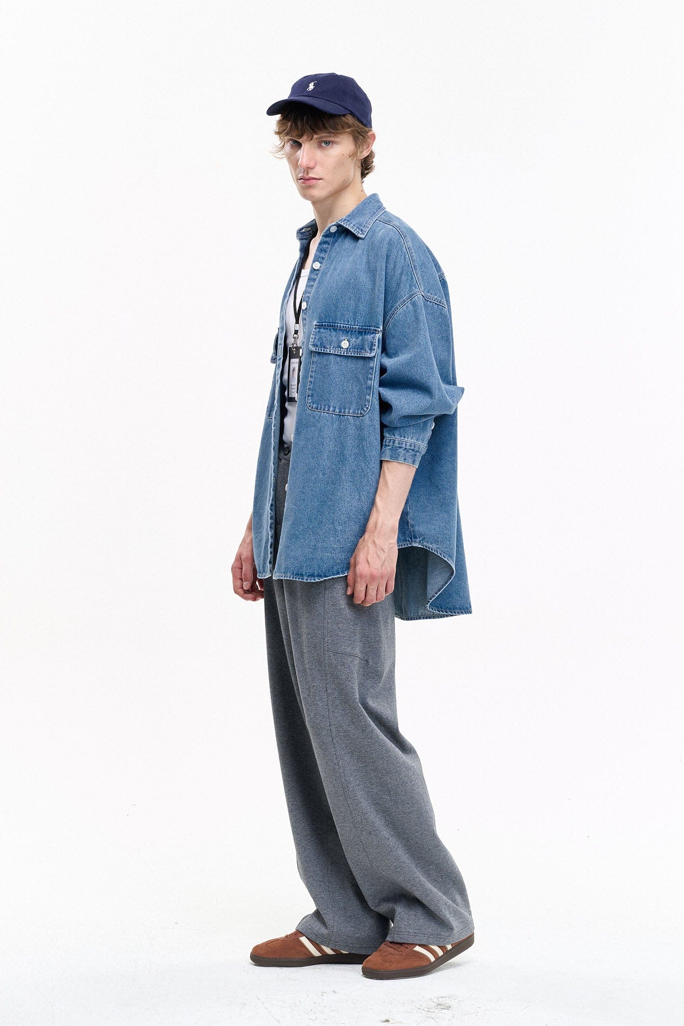 LEONSENSE Classical Tencel Denim Shirts, premium urban and streetwear designers apparel on PROJECTISR.com, LEONSENSE