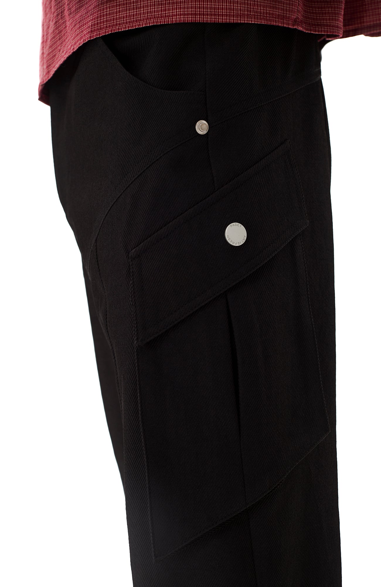 PASET Knee Paneled Flared Trousers