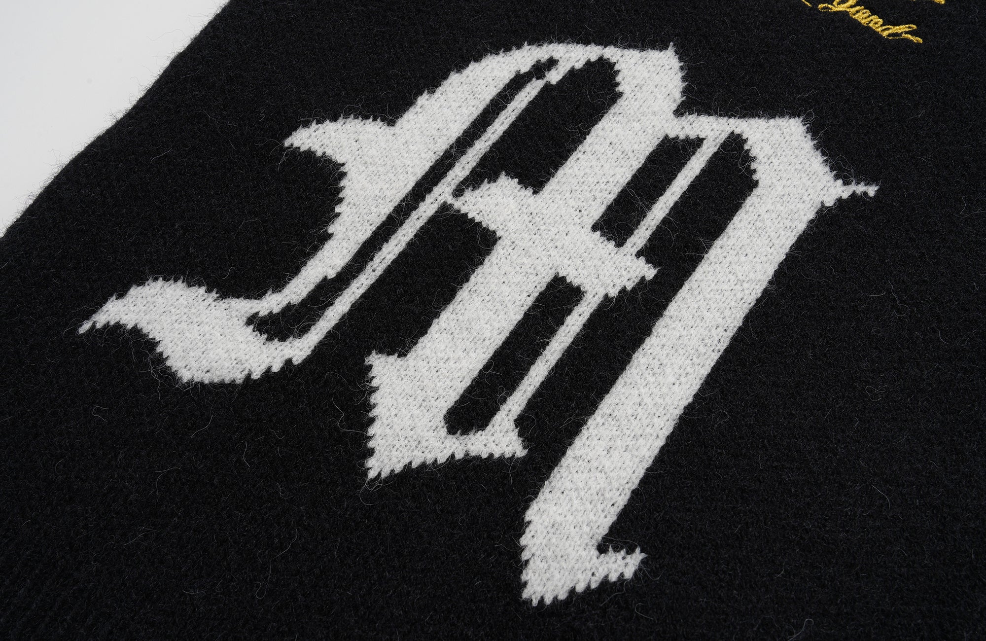 CLP Embroidered Patch Jacquard Cardigan