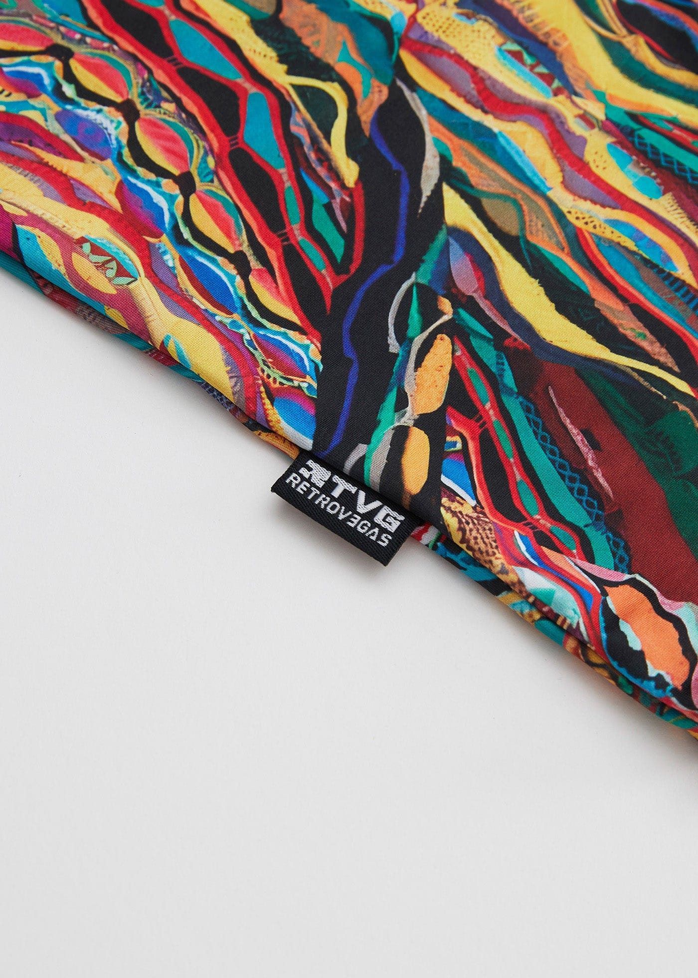 RTVG Abstract Striped UV-Protection Mask, premium urban and streetwear designers apparel on PROJECTISR.com, RTVG