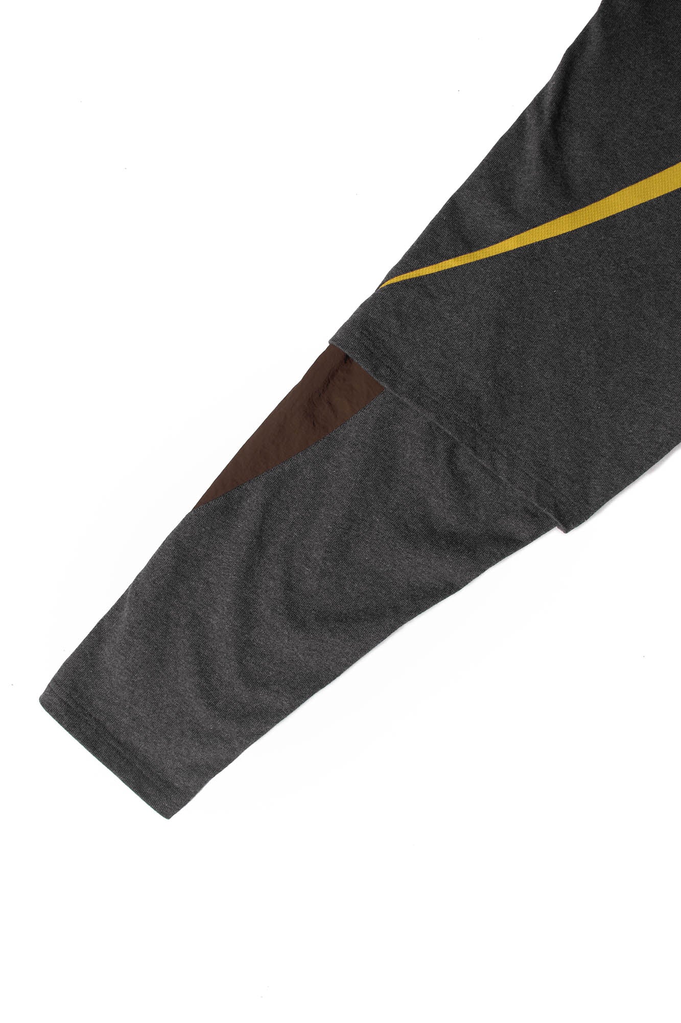 RELABEL No.21 Spliced Layered Long-Sleeve Tee, premium urban and streetwear designers apparel on PROJECTISR.com, RELABEL