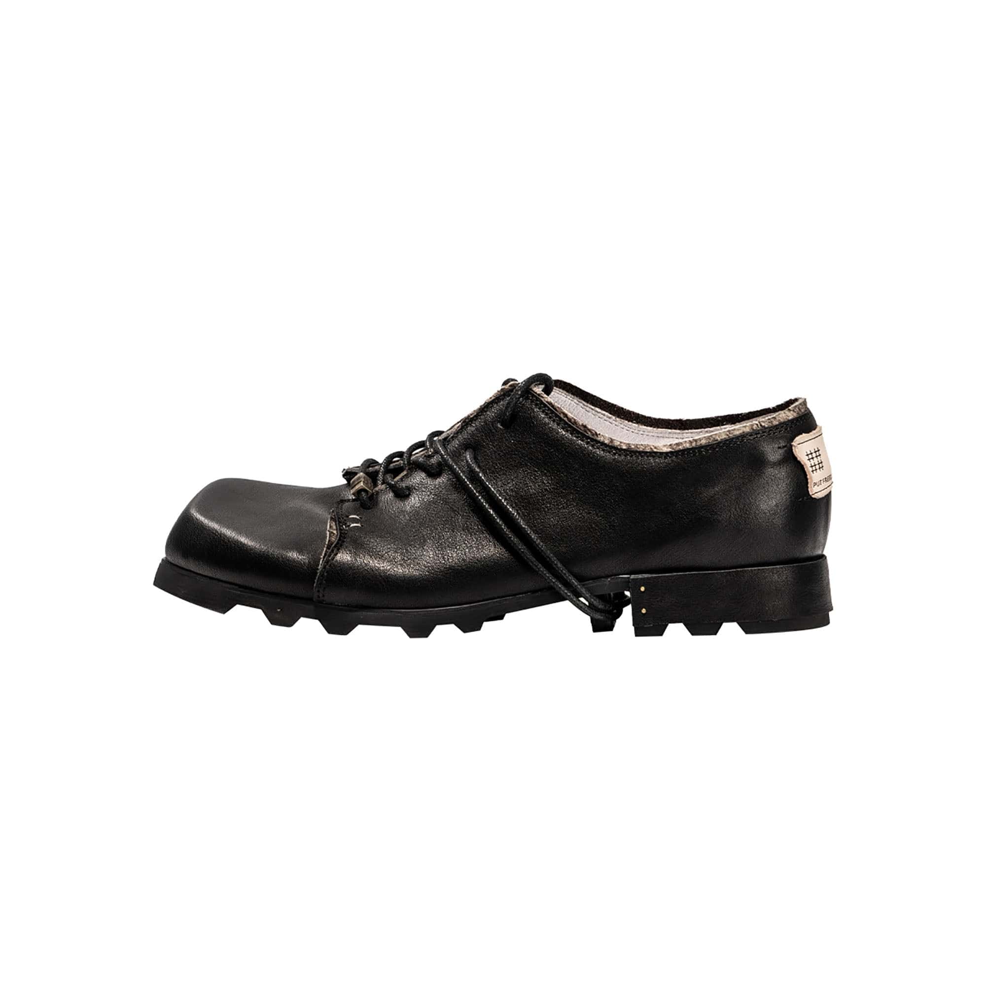 REWRITE Lace Up Square-Toe Derby Shoes, premium urban and streetwear designers apparel on PROJECTISR.com, REWRITE