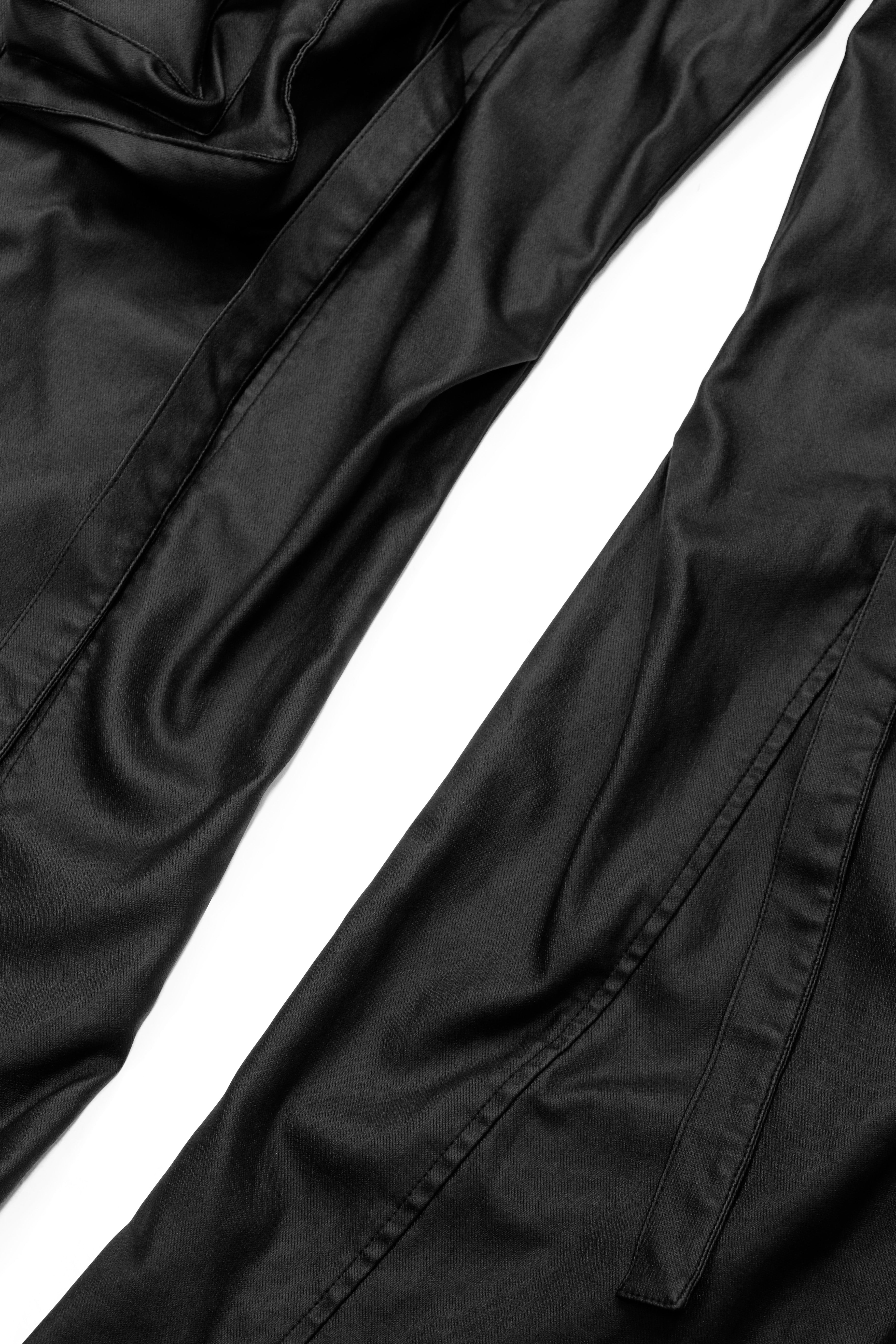 RELABEL Waxed Utility Drawstring Cargo, premium urban and streetwear designers apparel on PROJECTISR.com, RELABEL