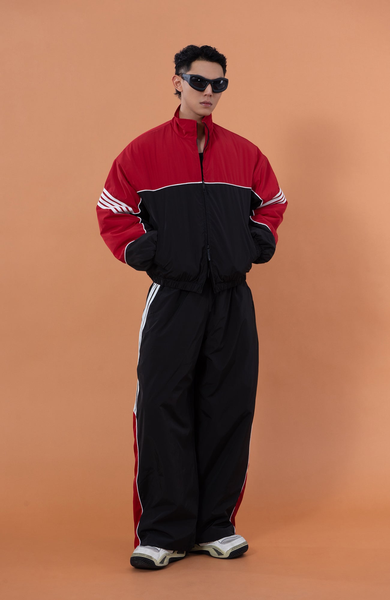 CLP Retro Contrast Striped Sweatpants