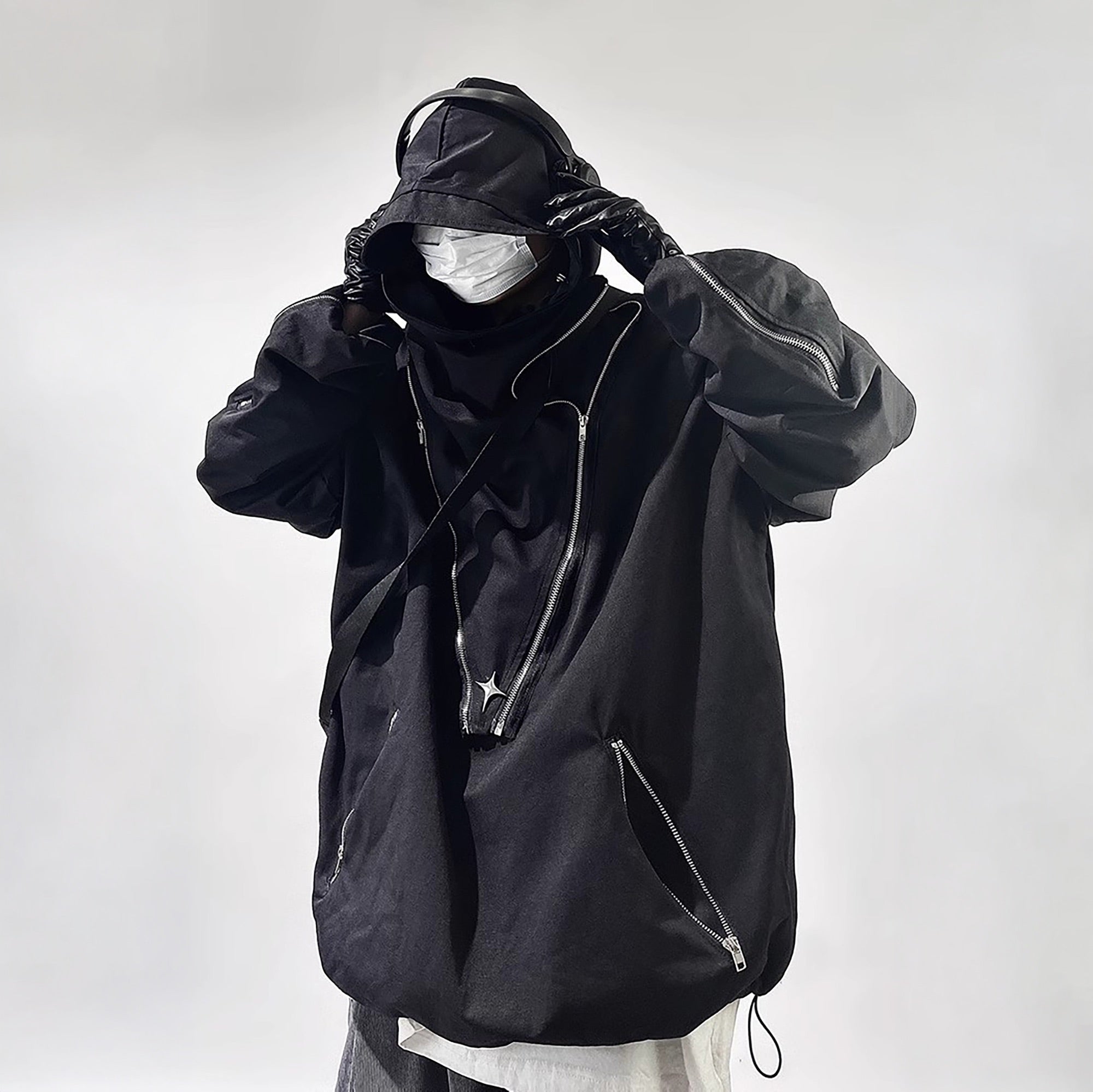 UUCSCC Utility Hooded Windbreaker Jacket