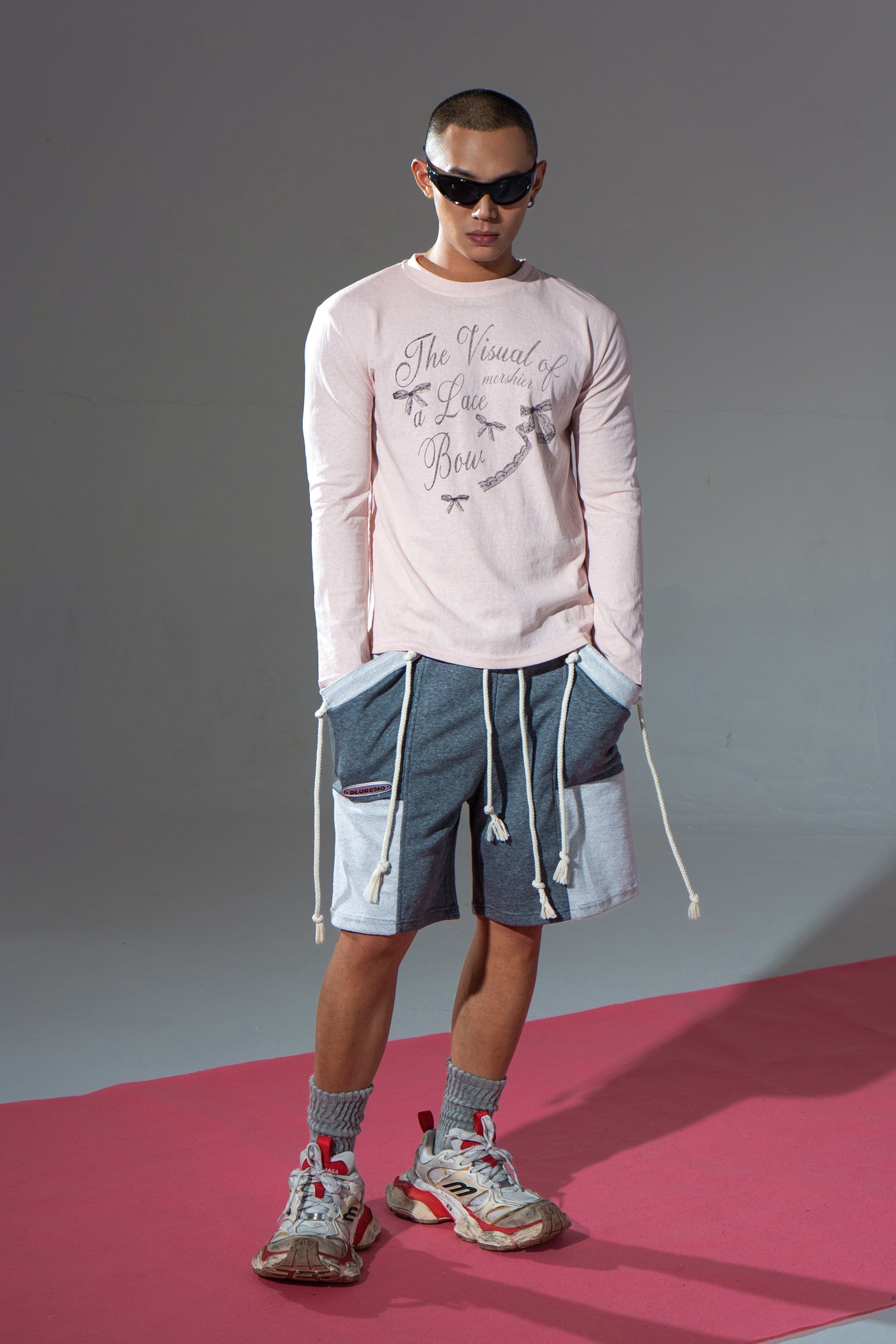 CLP Star Deconstructed Draw-String Pocket Shorts, premium urban and streetwear designers apparel on PROJECTISR.com, CLP