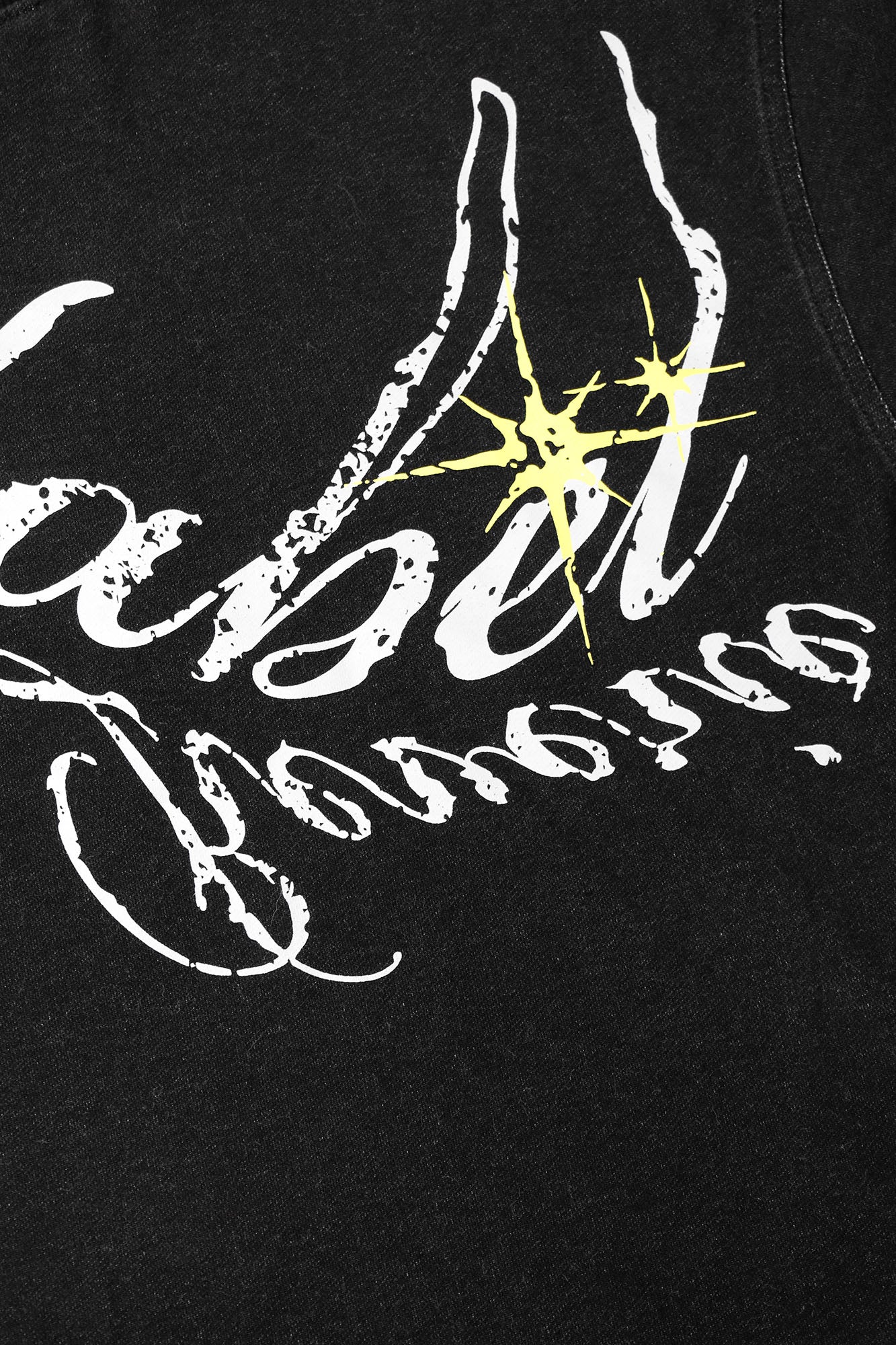 RELABEL Detachable Hood Washed Denim Tee, premium urban and streetwear designers apparel on PROJECTISR.com, RELABEL