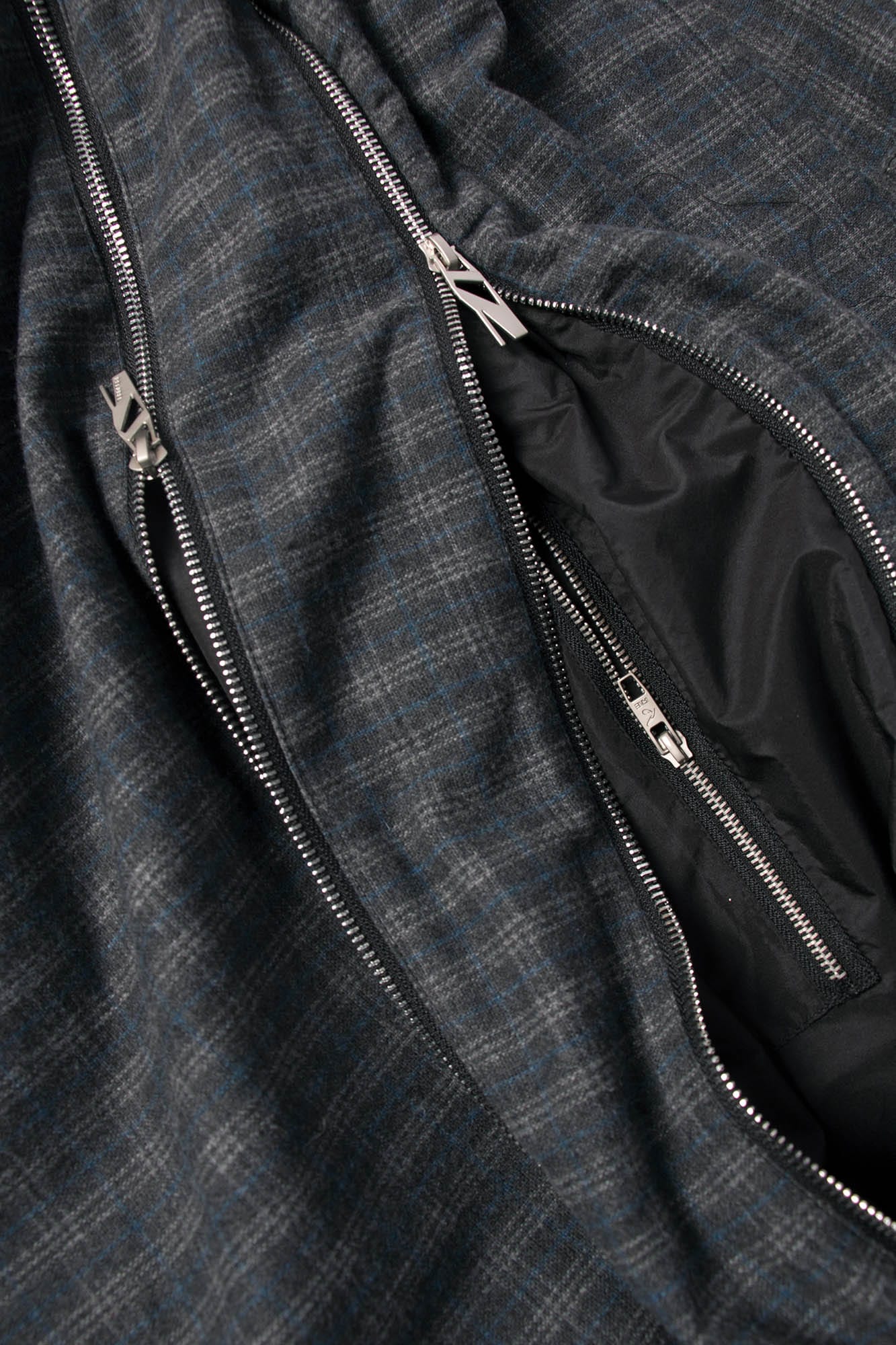 RELABEL Plaid Wool-Blended Knot Handle Hobo Bag, premium urban and streetwear designers apparel on PROJECTISR.com, RELABEL