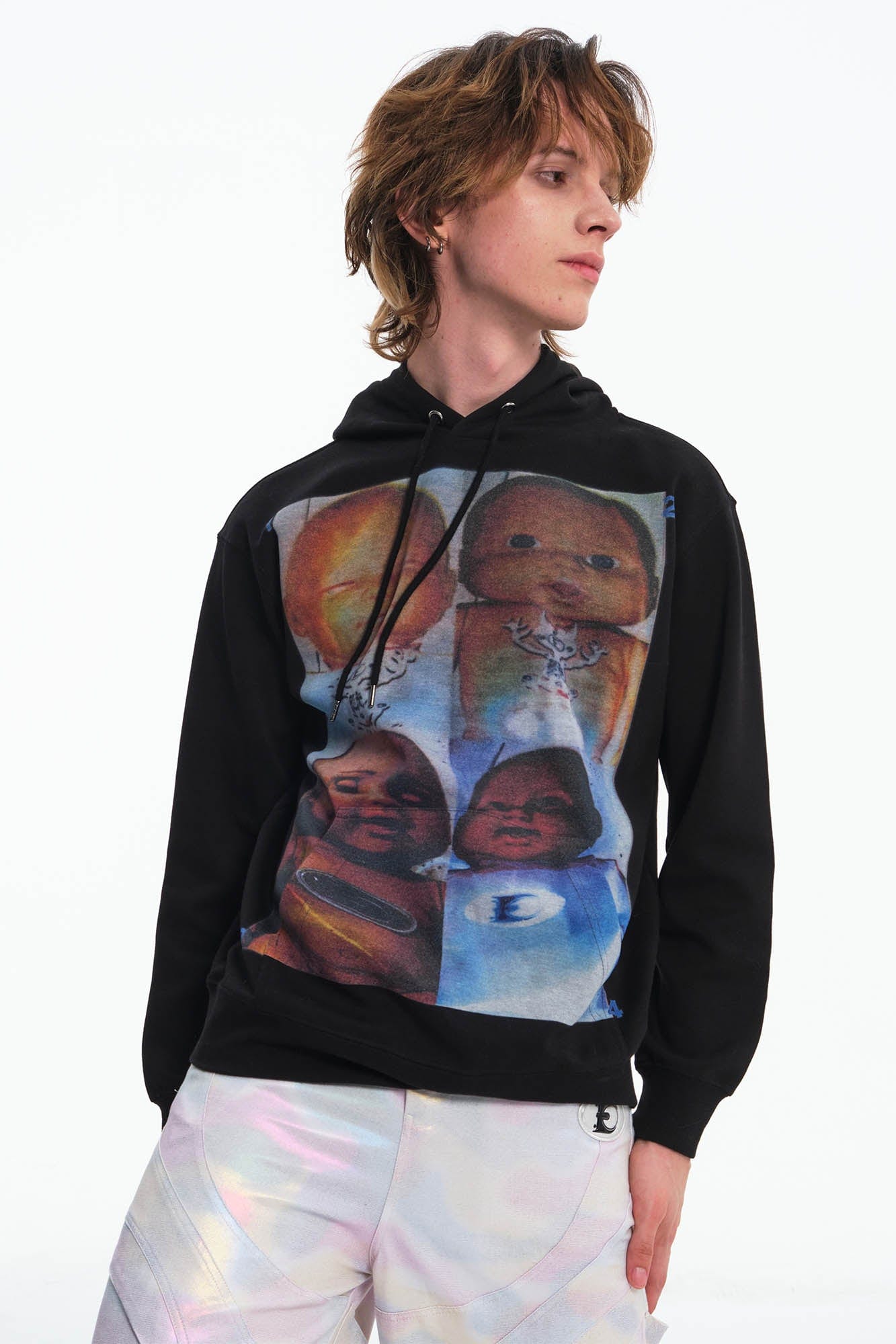 EMBRYO Four Baby Graphics Hoodie, premium urban and streetwear designers apparel on PROJECTISR.com, EMBRYO