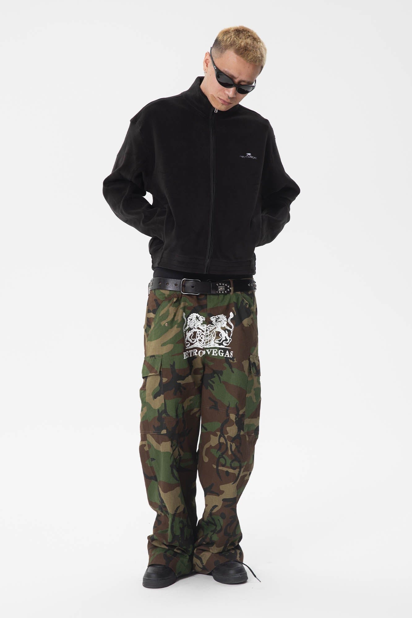 RTVG Totem Multi-Pocket Camo Cargo, premium urban and streetwear designers apparel on PROJECTISR.com, RTVG