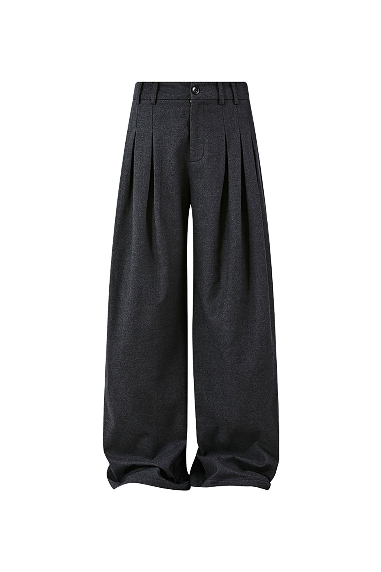 KREATE Triple-Pleat Wide-Leg Trousers, premium urban and streetwear designers apparel on PROJECTISR.com, KREATE