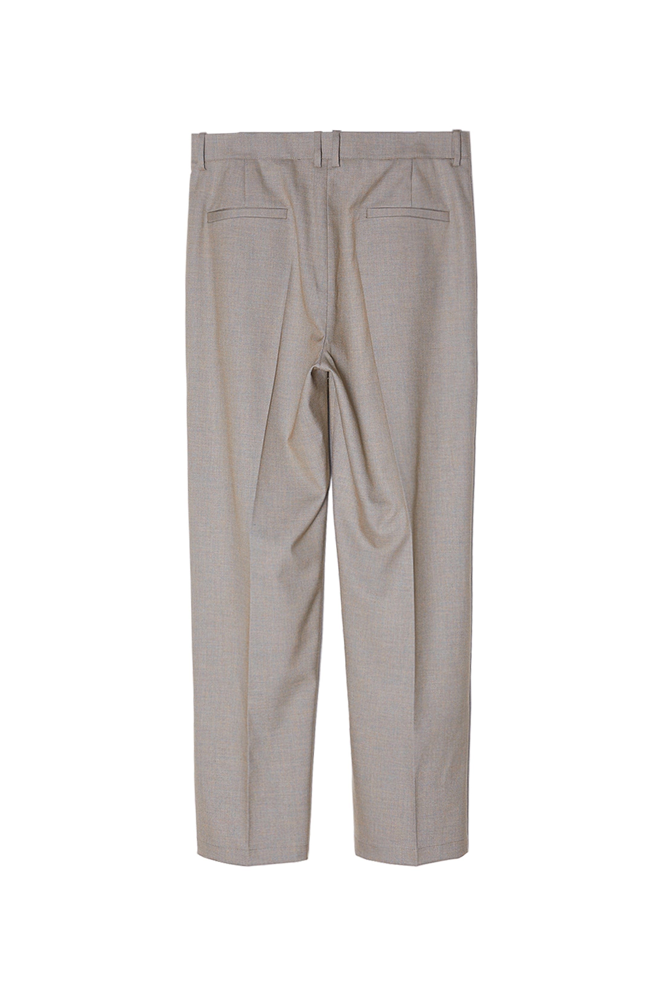 ASSEEN Essential Pleated Straight-Leg Cigarette Trousers, premium urban and streetwear designers apparel on PROJECTISR.com, ASSEEN