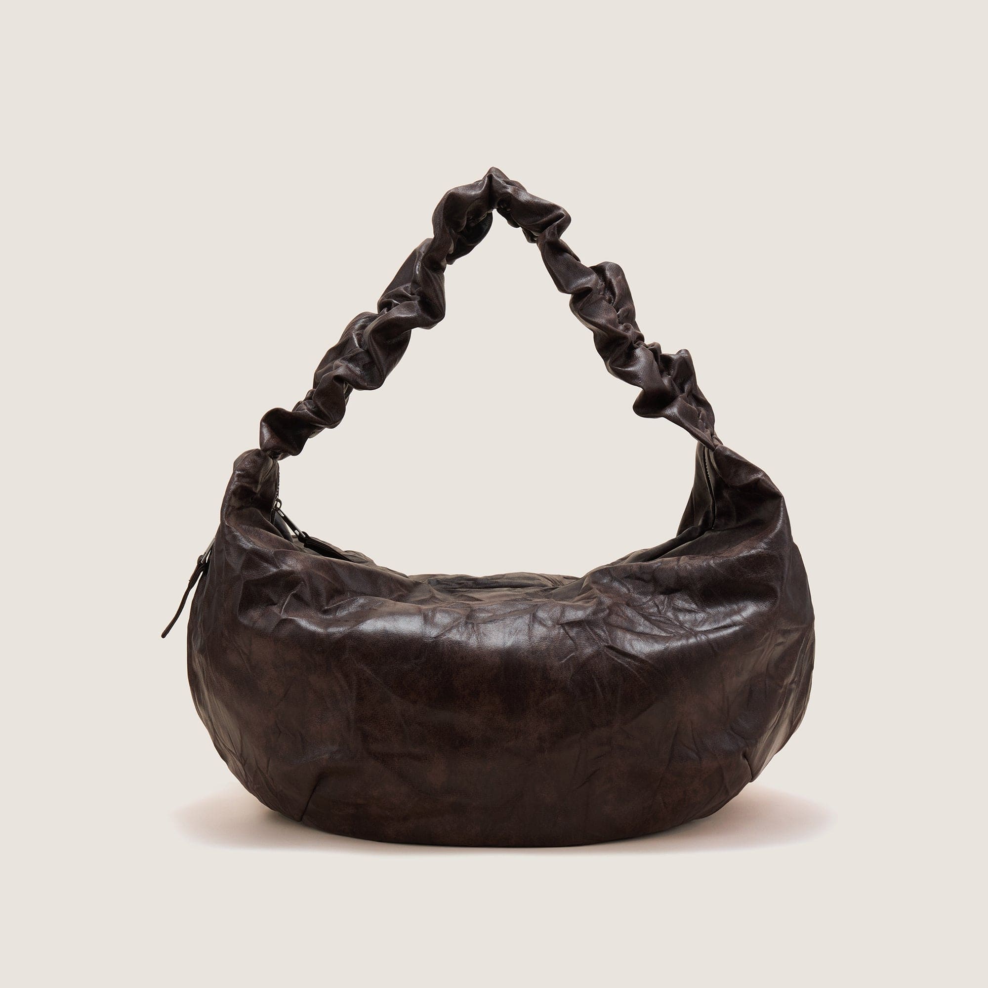 OPICLOTH Wrinkle Crescent Bag, premium urban and streetwear designers apparel on PROJECTISR.com, OPICLOTH