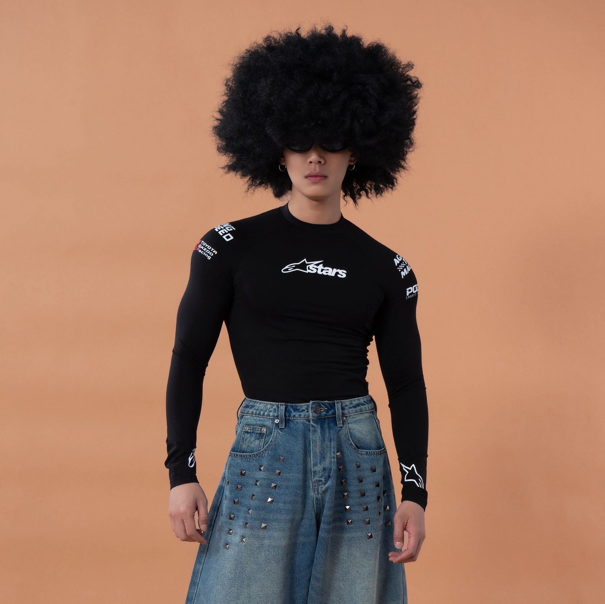 CLP Racing Compression Slim Long-Sleeve Tee, premium urban and streetwear designers apparel on PROJECTISR.com, CLP