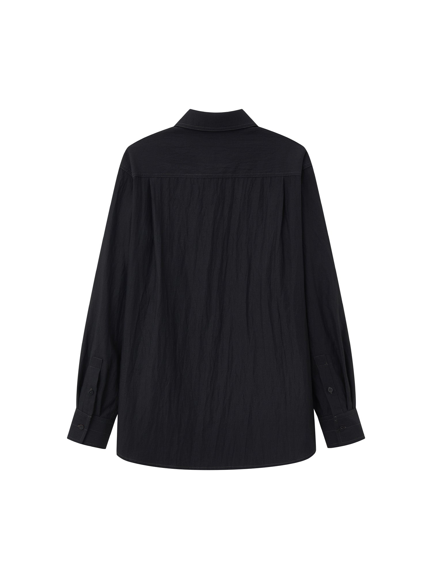 OPICLOTH Minimal Stitch Tencel-Blend Shirt, premium urban and streetwear designers apparel on PROJECTISR.com, OPICLOTH