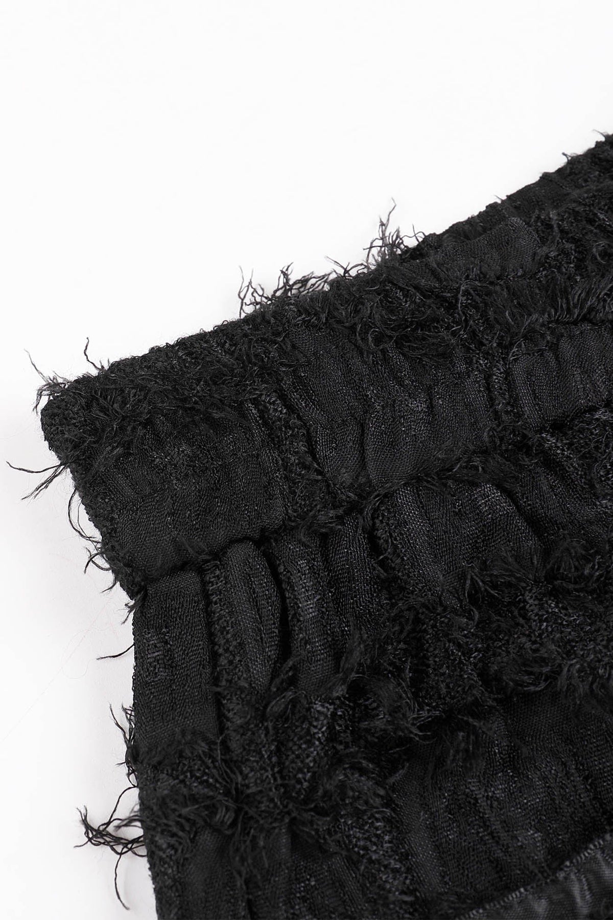 DND4DESxFaychui Fuzzy Grid Multi-Pocket Low-Rise Pants, premium urban and streetwear designers apparel on PROJECTISR.com, DND4DES