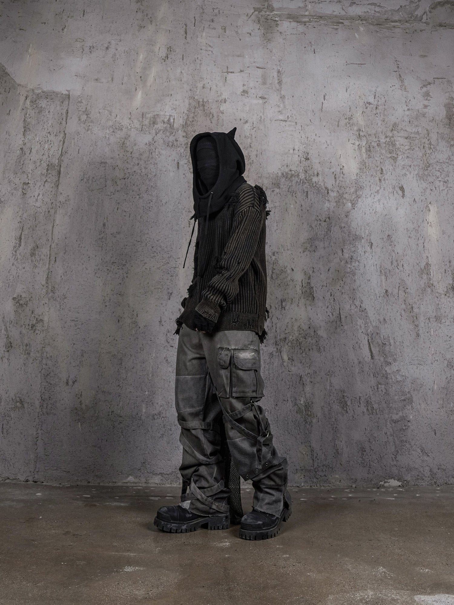 UNDERWATER Devil Balaclava Hat, premium urban and streetwear designers apparel on PROJECTISR.com, UNDERWATER
