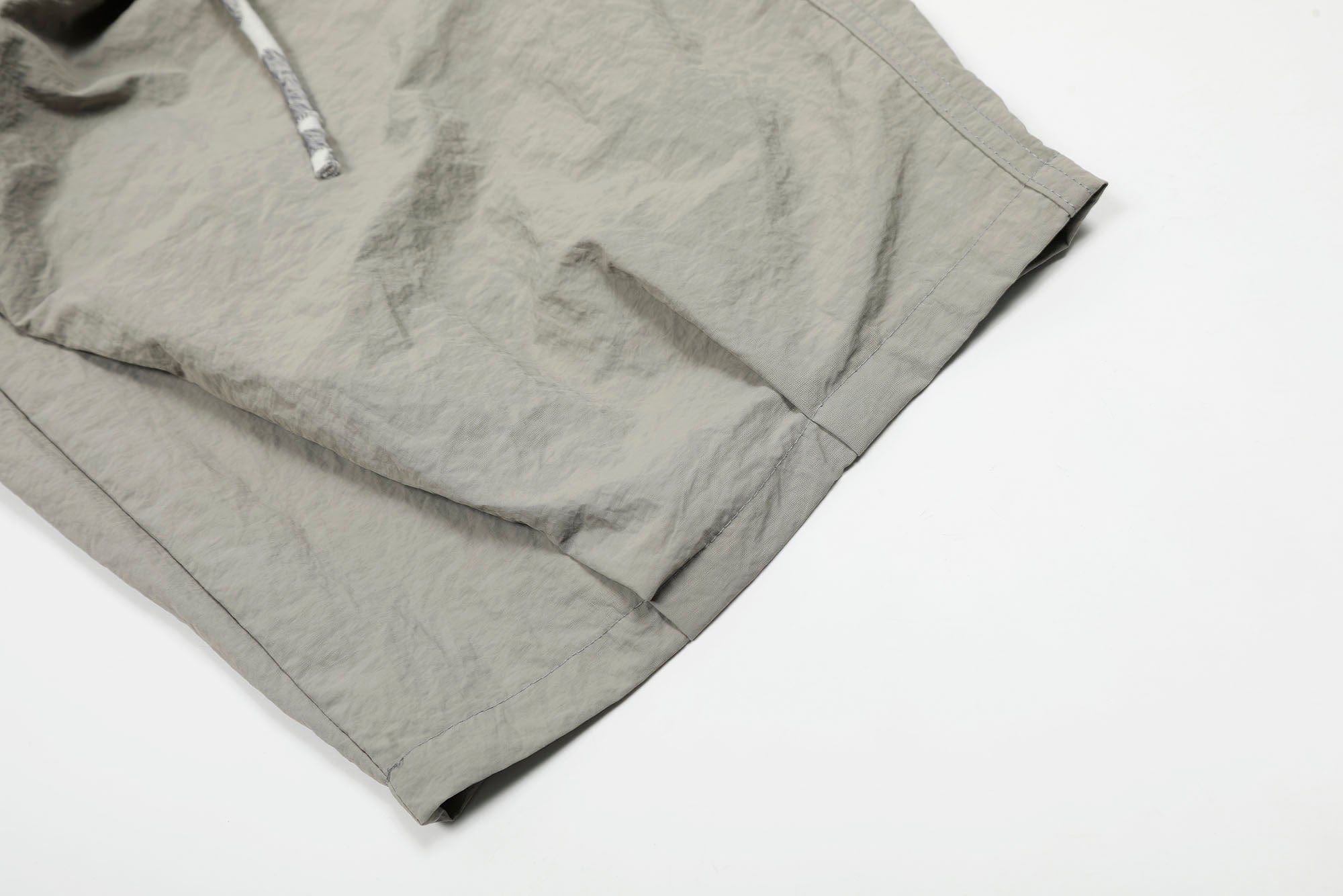 CLP Layered Crinkled Waist-Panel Parachute Pants, premium urban and streetwear designers apparel on PROJECTISR.com, CLP