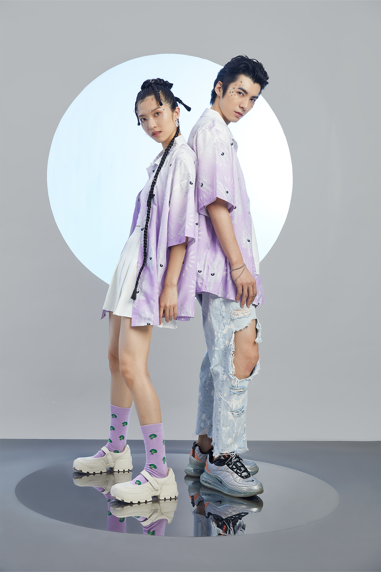 MASH UP ASIA Dragon Jacquard Half Shirt, premium urban and streetwear designers apparel on PROJECTISR.com, MASH UP ASIA