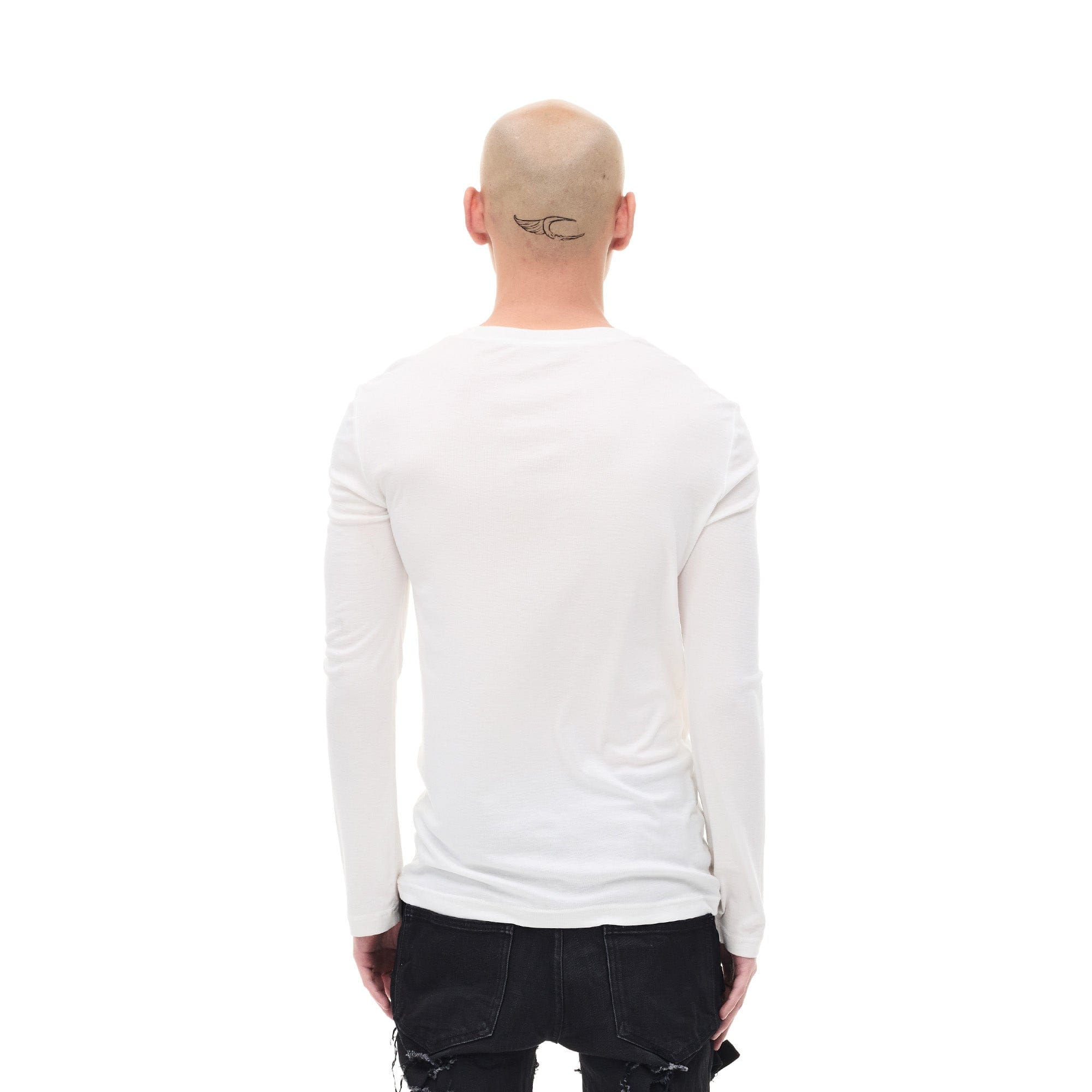 WHISTLEHUNTER Graphic Slim-Fit Stretchable Long-Sleeve Tee, premium urban and streetwear designers apparel on PROJECTISR.com, WHISTLEHUNTER