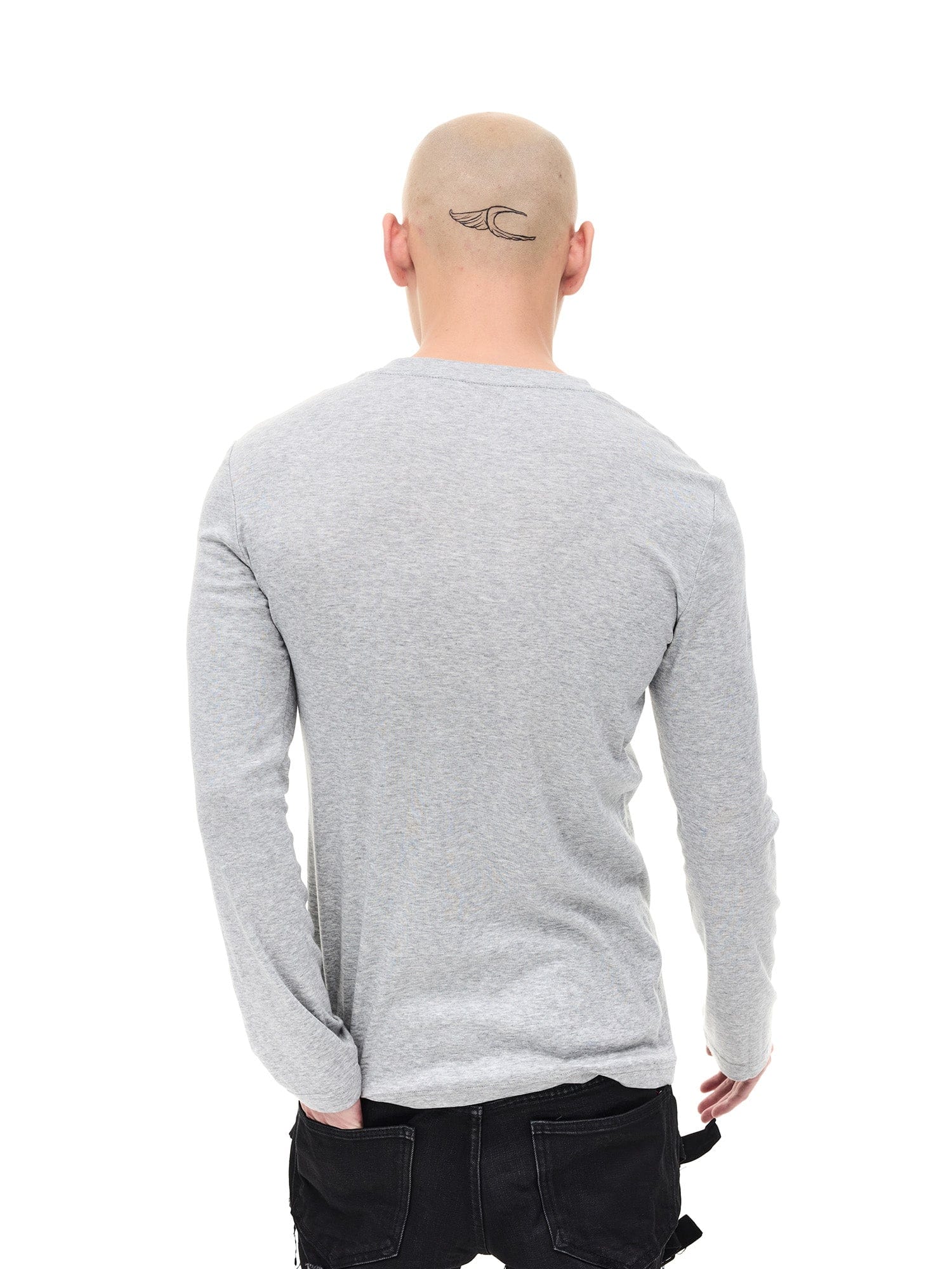 WHISTLEHUNTER Graphic Slim-Fit Stretchable Long-Sleeve Tee, premium urban and streetwear designers apparel on PROJECTISR.com, WHISTLEHUNTER