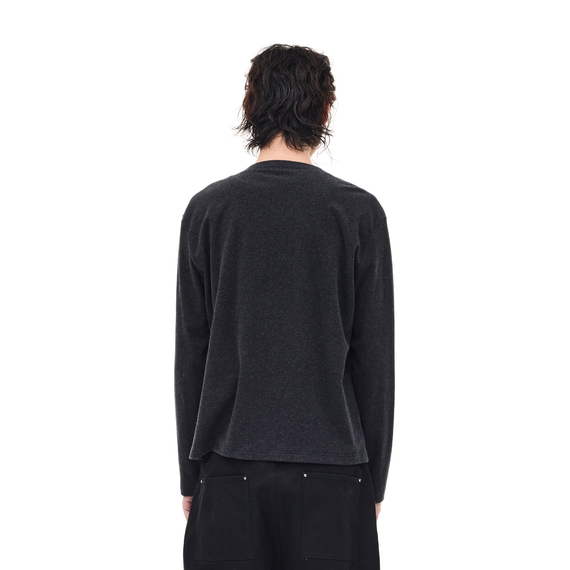 WHISTLEHUNTER Monogram Pin Wool-Blend Snap Cardigan, premium urban and streetwear designers apparel on PROJECTISR.com, WHISTLEHUNTER