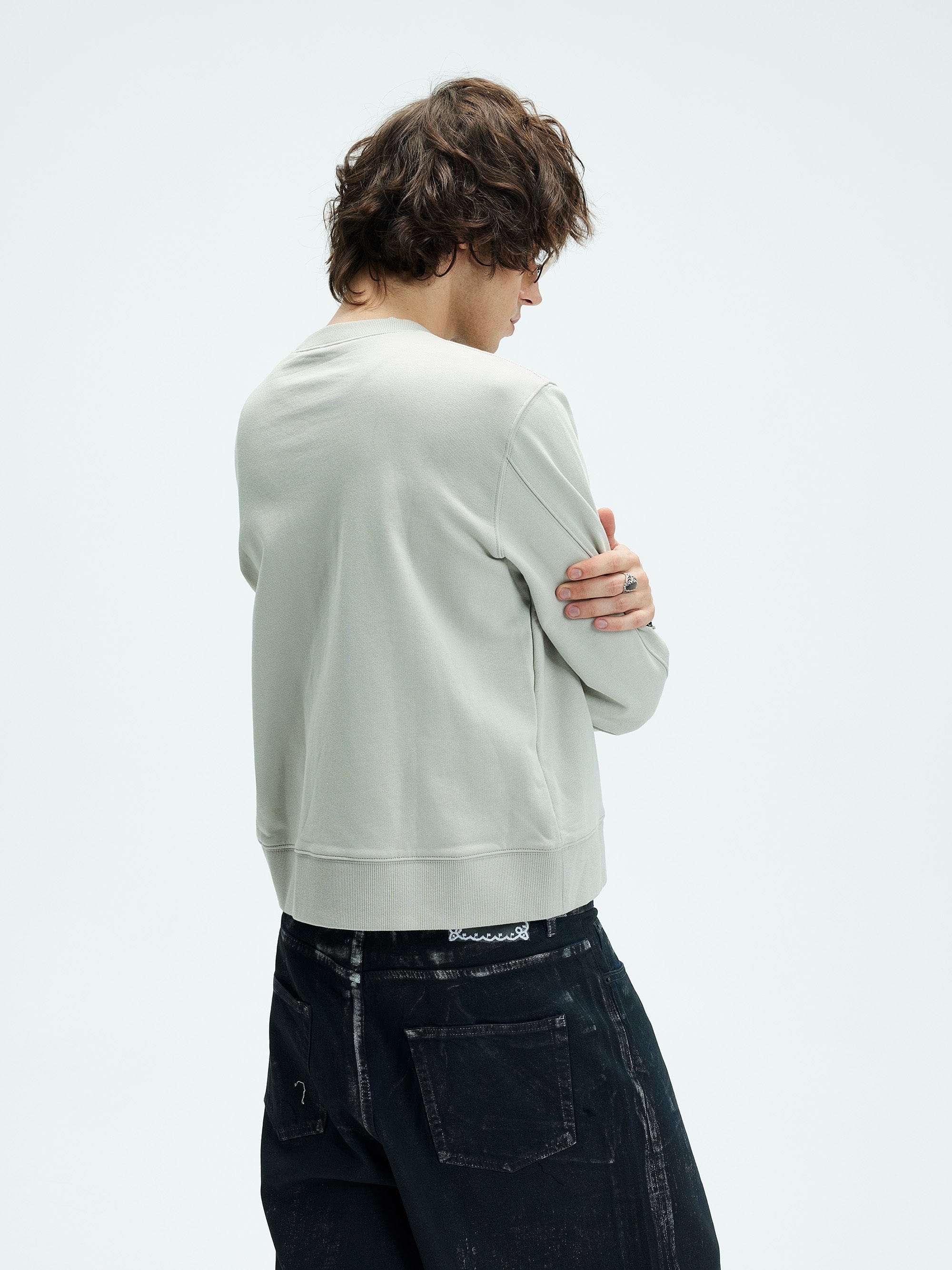 WHISTLEHUNTER Distressed Zipper Sweatshirt, premium urban and streetwear designers apparel on PROJECTISR.com, WHISTLEHUNTER