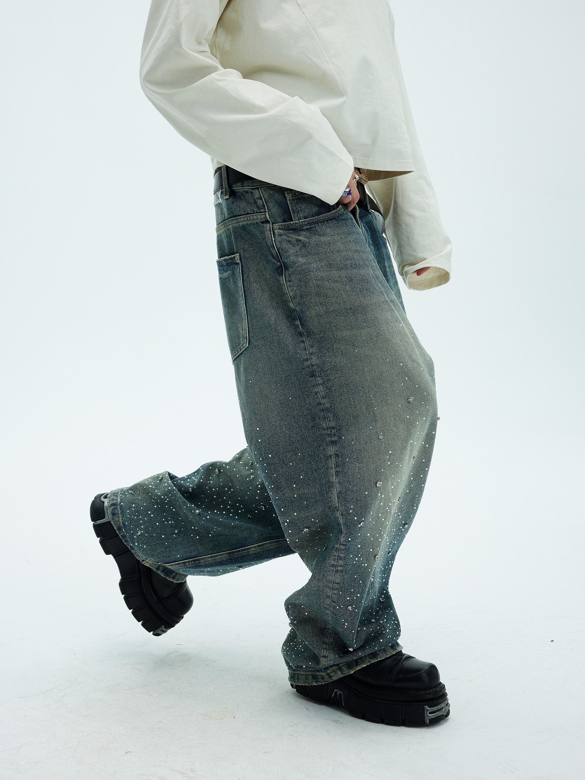 WHISTLEHUNTER Diamond Washed Jeans, premium urban and streetwear designers apparel on PROJECTISR.com, WHISTLEHUNTER