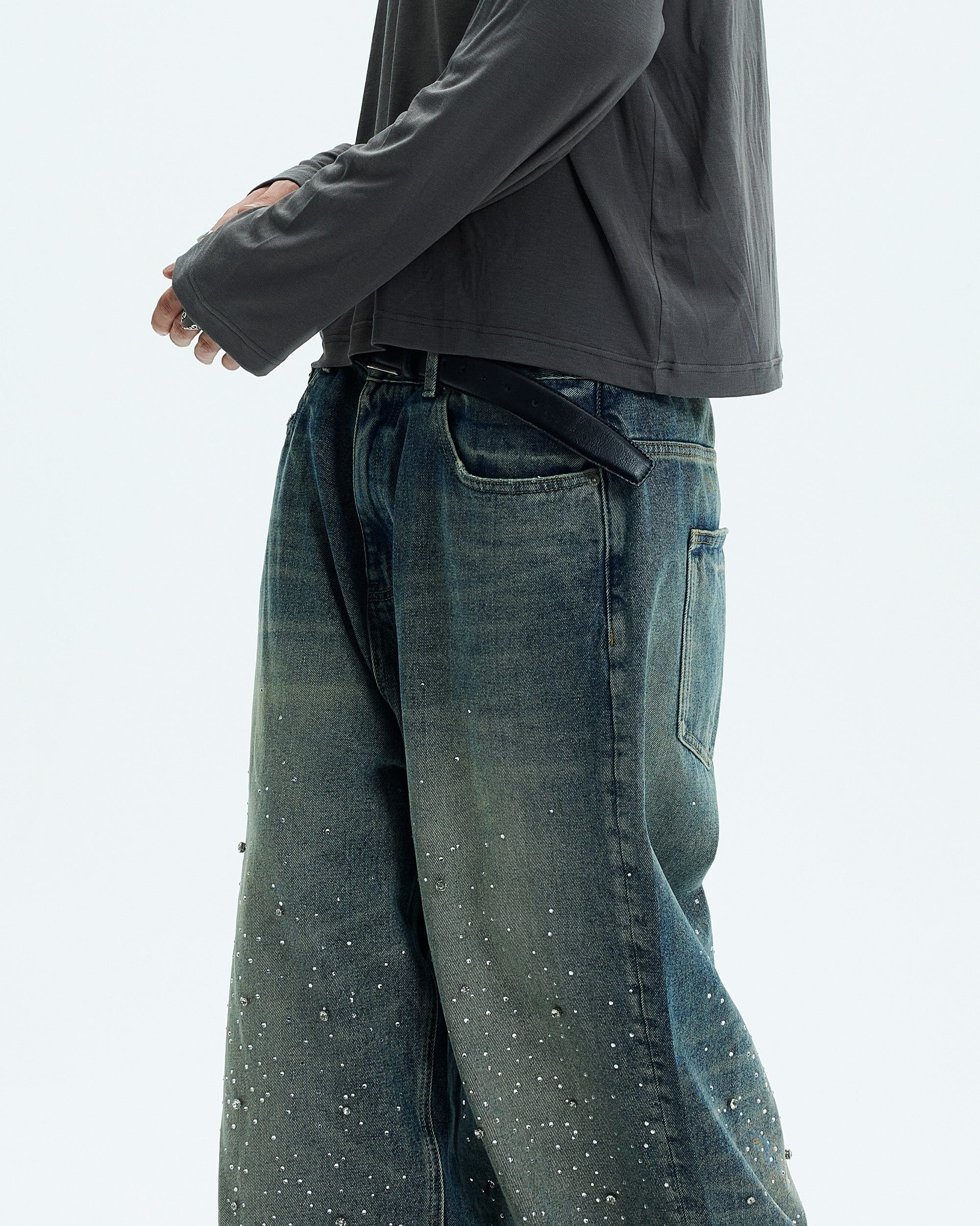 WHISTLEHUNTER Diamond Washed Jeans, premium urban and streetwear designers apparel on PROJECTISR.com, WHISTLEHUNTER