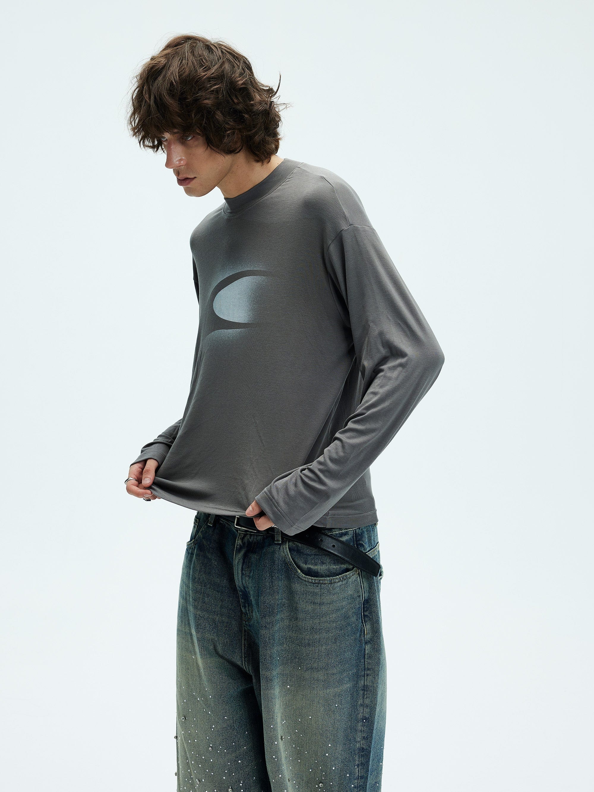 WHISTLEHUNTER Retro LOGO Long-Sleeve T-Shirt, premium urban and streetwear designers apparel on PROJECTISR.com, WHISTLEHUNTER