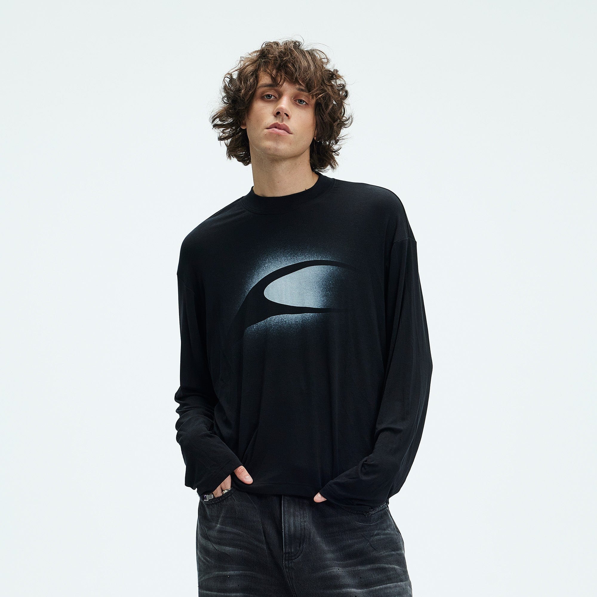 WHISTLEHUNTER Retro LOGO Long-Sleeve T-Shirt, premium urban and streetwear designers apparel on PROJECTISR.com, WHISTLEHUNTER