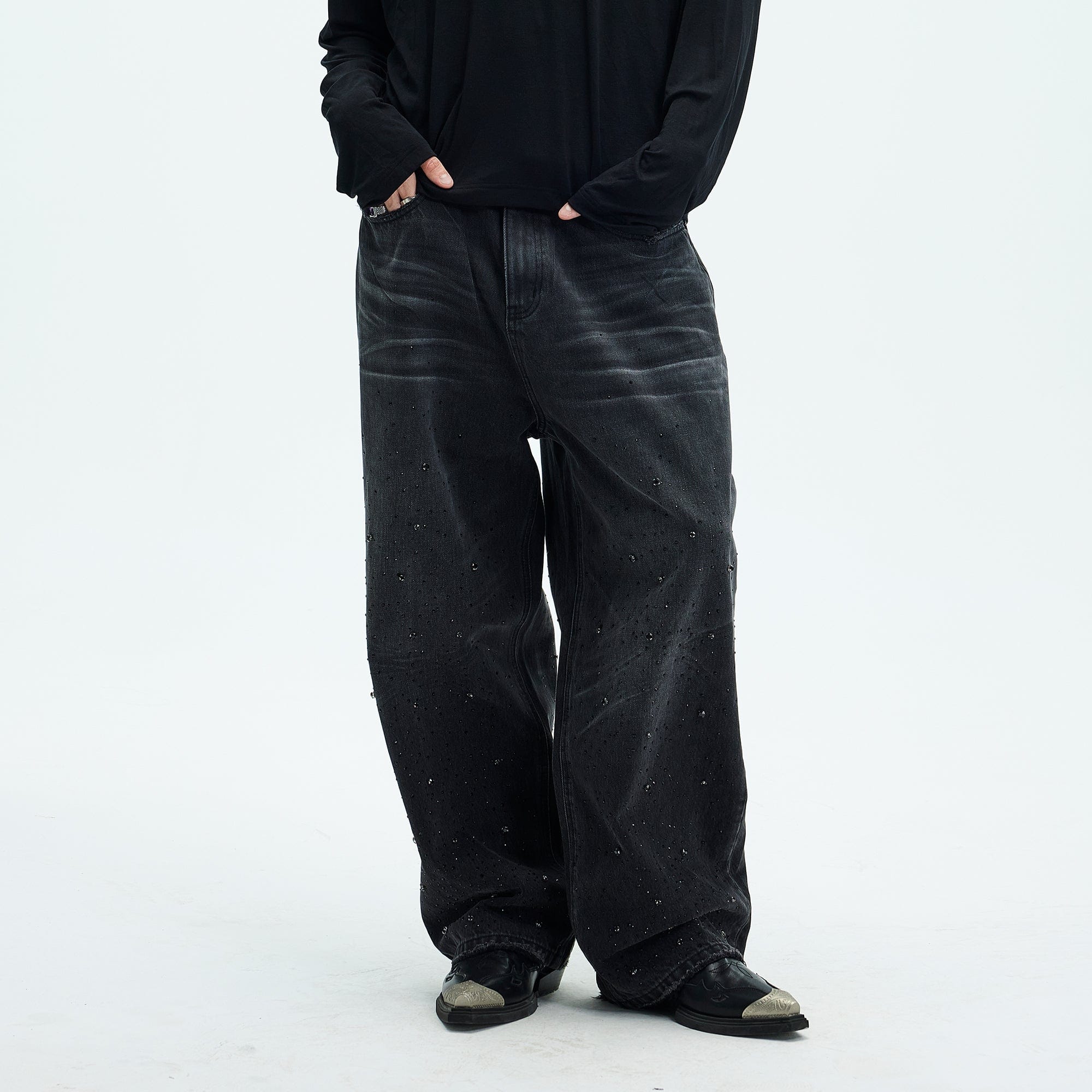 WHISTLEHUNTER Diamond Washed Jeans, premium urban and streetwear designers apparel on PROJECTISR.com, WHISTLEHUNTER