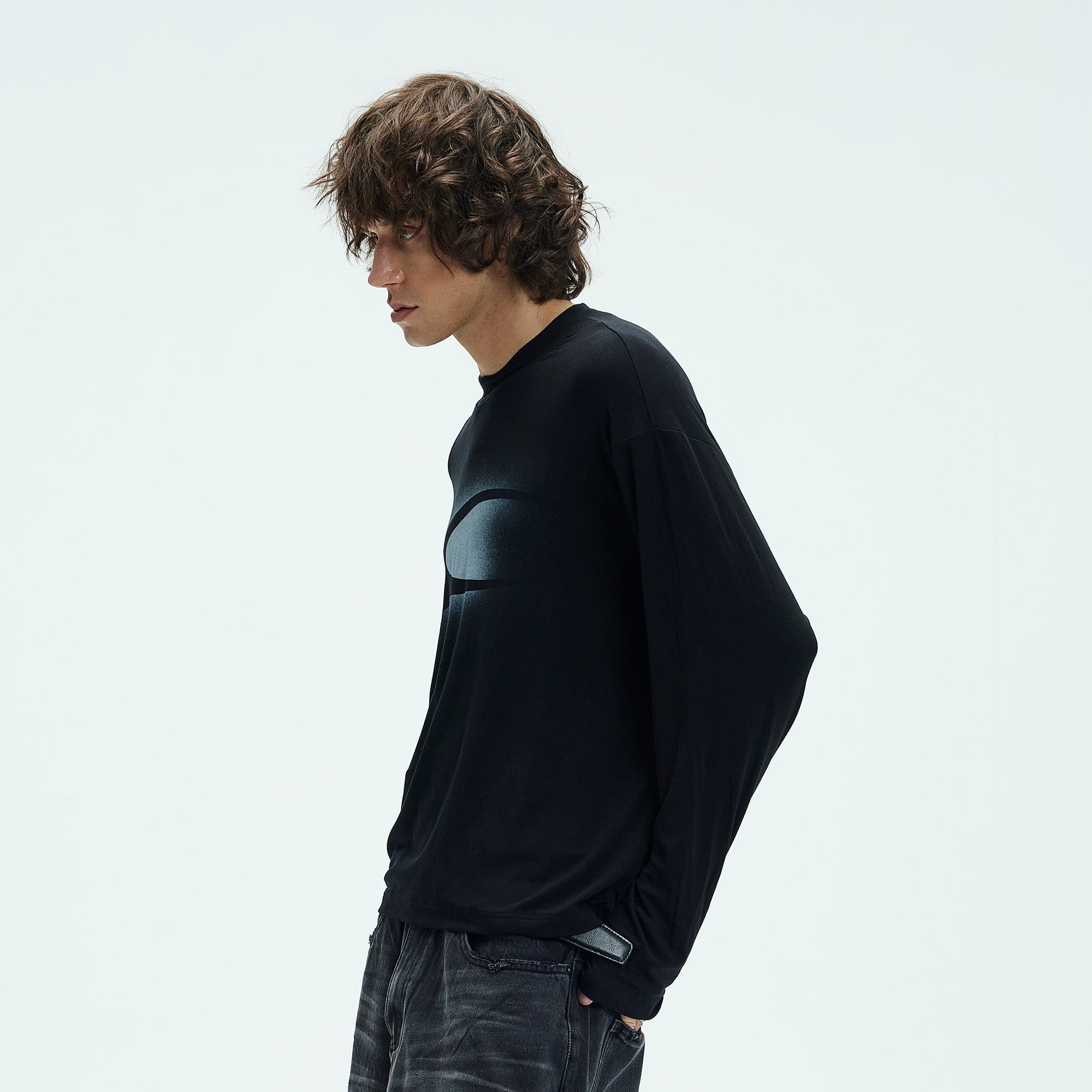 WHISTLEHUNTER Retro LOGO Long-Sleeve T-Shirt, premium urban and streetwear designers apparel on PROJECTISR.com, WHISTLEHUNTER