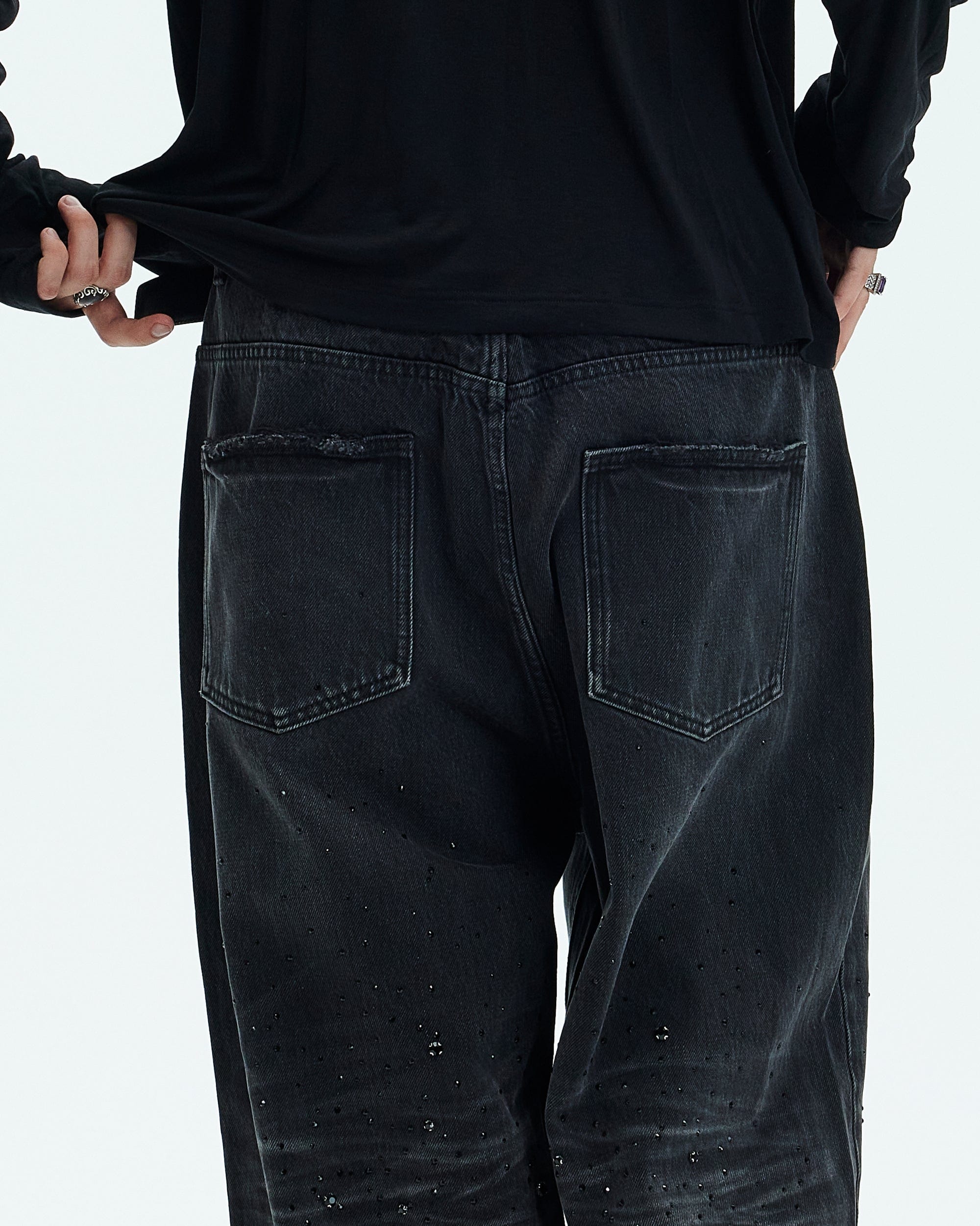 WHISTLEHUNTER Diamond Washed Jeans, premium urban and streetwear designers apparel on PROJECTISR.com, WHISTLEHUNTER