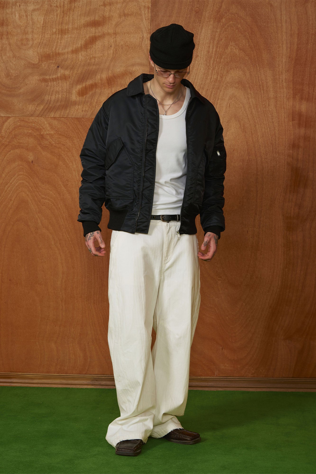 PMW Classic Ruched Insulated Bomber Jacket, premium urban and streetwear designers apparel on PROJECTISR.com, PMW