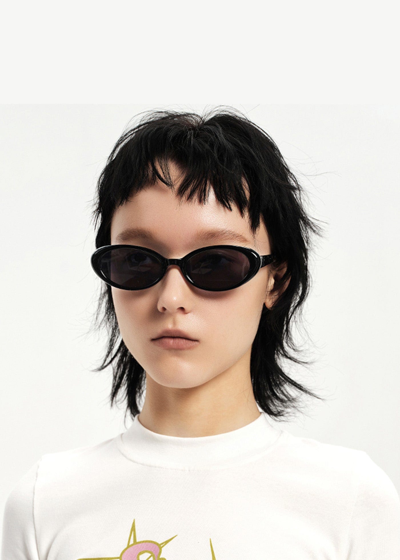 DAMAGE ASIA OPTICALS Retro Ellipse Sunglasses, premium urban and streetwear designers apparel on PROJECTISR.com, DAMAGE ASIA