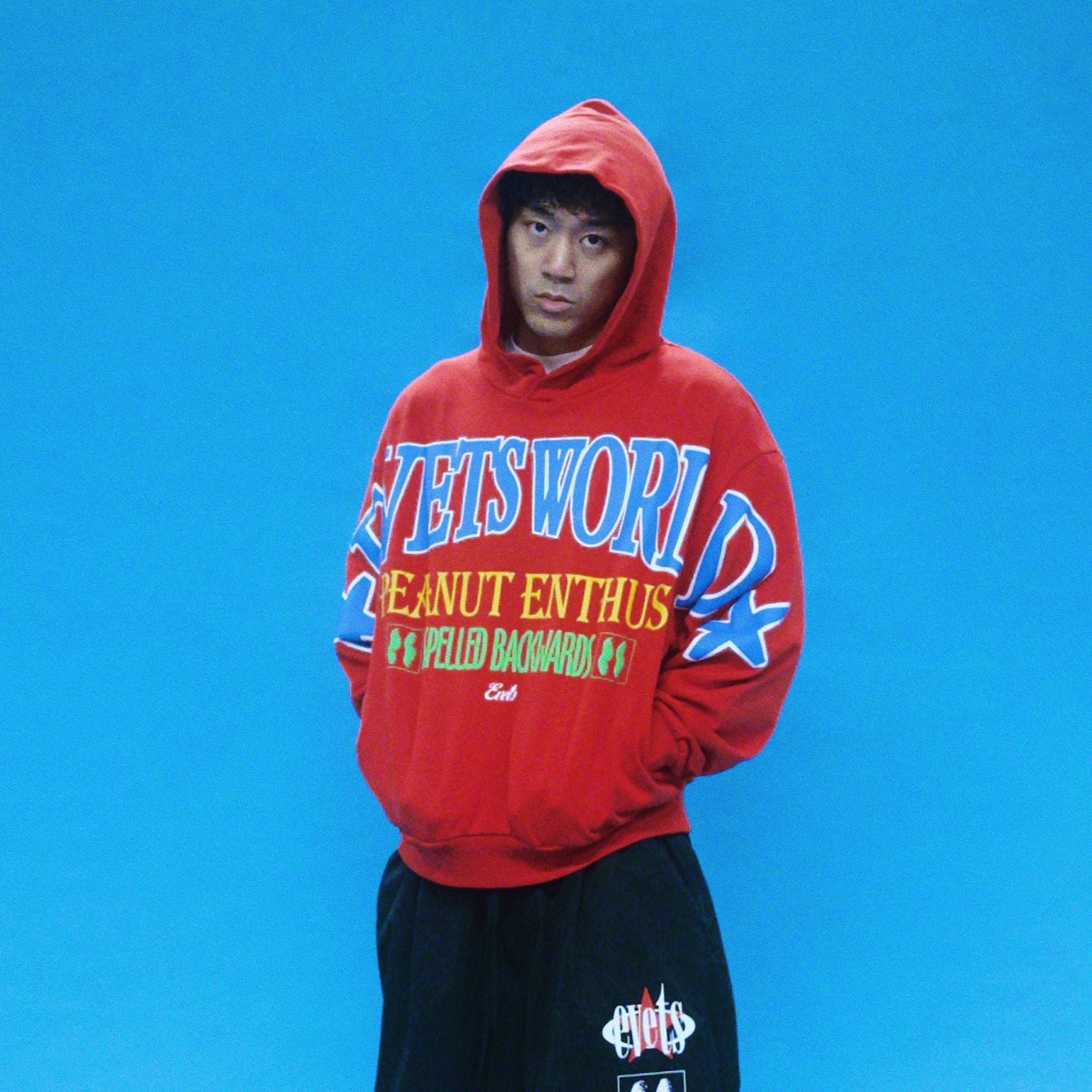 EVETS Foam Print Graphic Hoodie, premium urban and streetwear designers apparel on PROJECTISR.com, EVETS