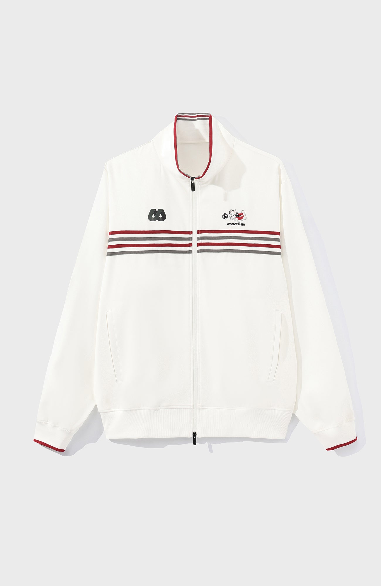 UMAMIISM Retro Striped Track Jacket, premium urban and streetwear designers apparel on PROJECTISR.com, UMAMIISM