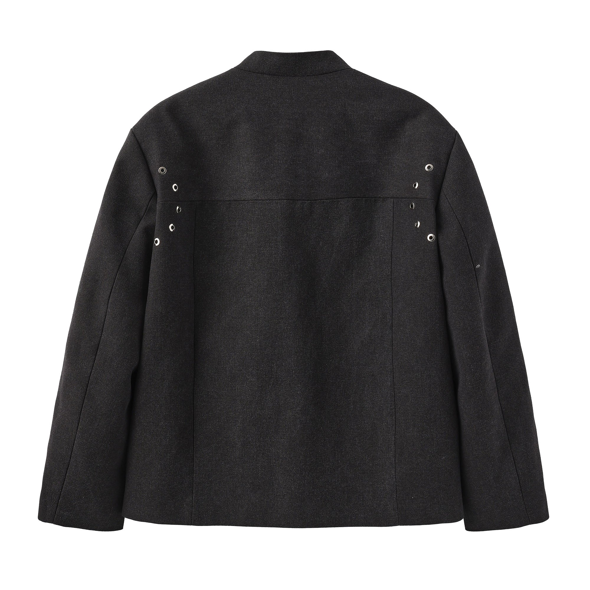 ORAL UTOPIA Flap Pocket Mandarin Collar Jacket, premium urban and streetwear designers apparel on PROJECTISR.com, ORAL UTOPIA