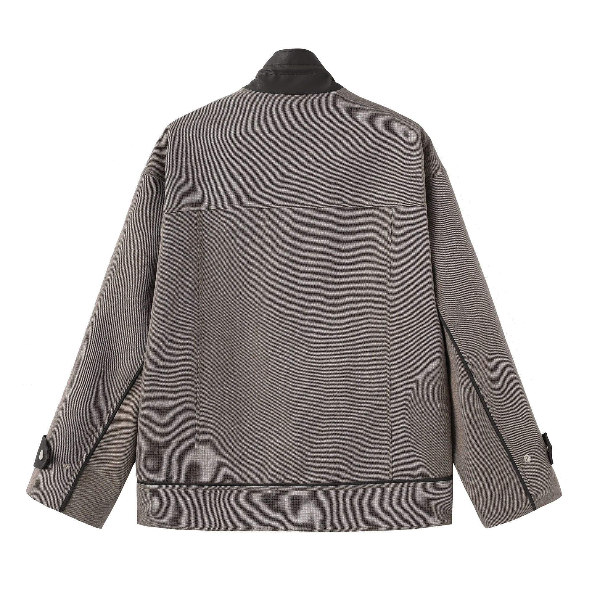 ORAL UTOPIA Multi-Pocket Drawstring Barn Jacket, premium urban and streetwear designers apparel on PROJECTISR.com, ORAL UTOPIA