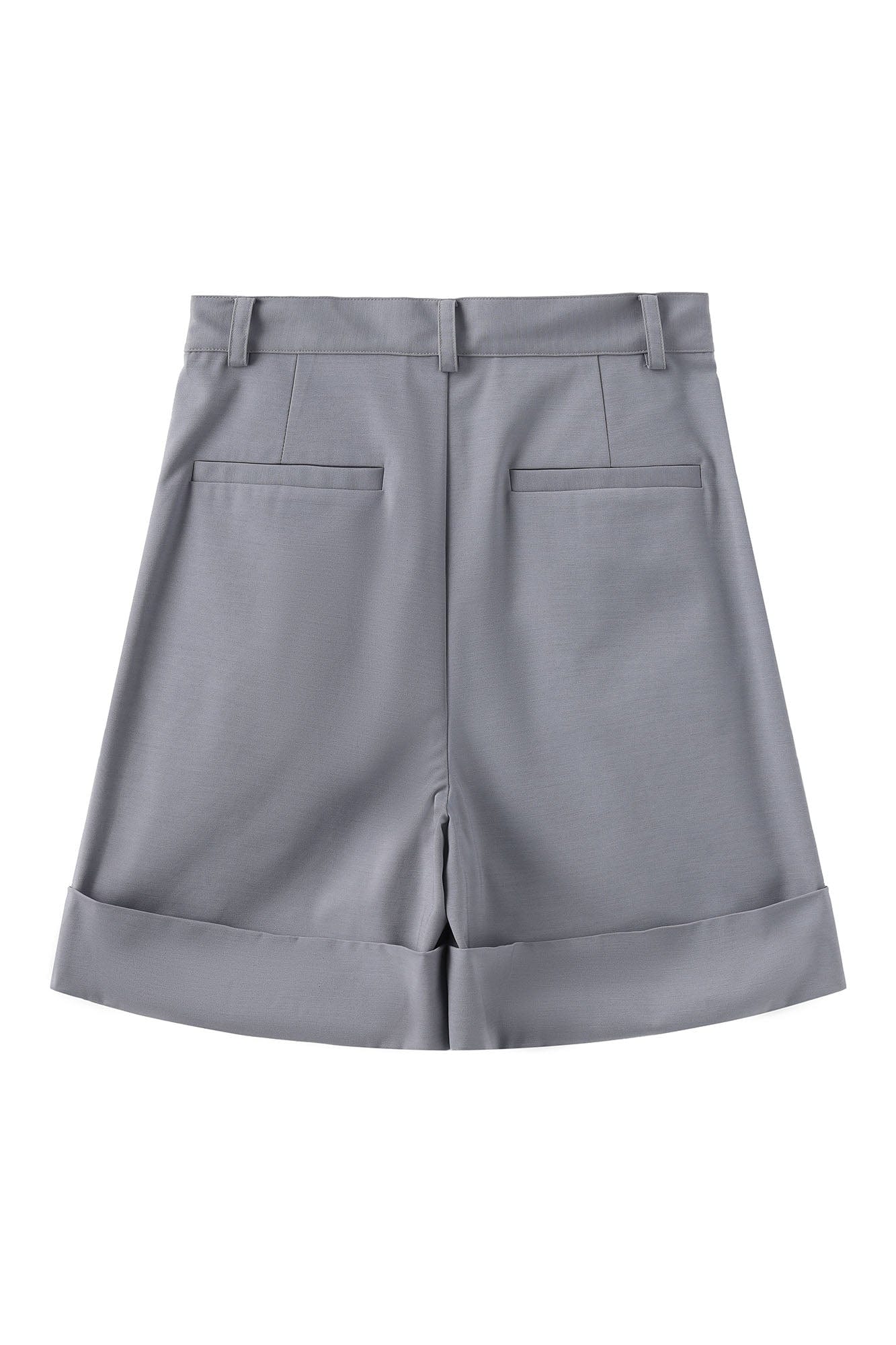 ORAL UTOPIA Essential Pleated Acetate Cuffed Shorts, premium urban and streetwear designers apparel on PROJECTISR.com, ORAL UTOPIA