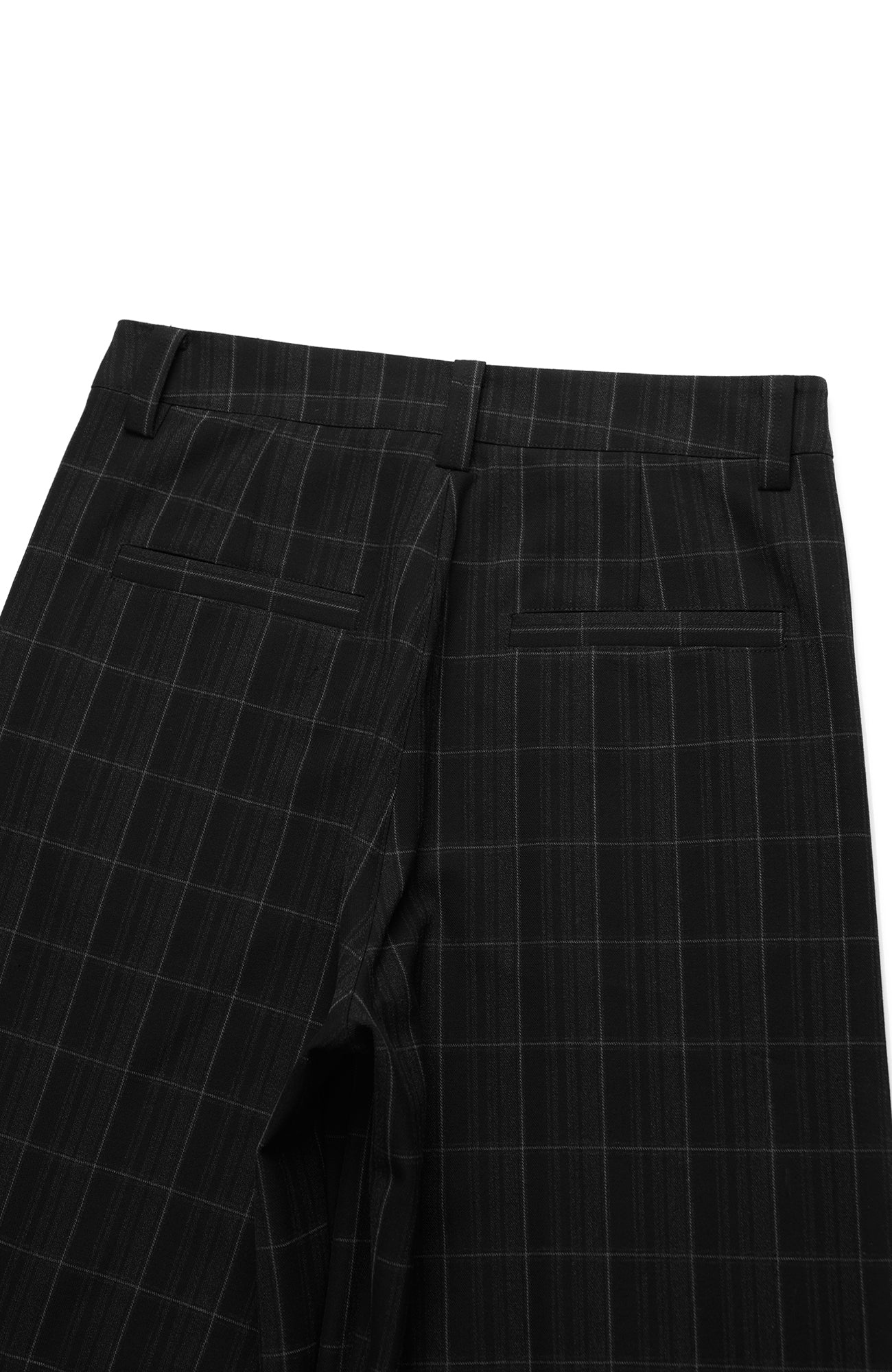 OKAYTHXBYE Retro Checks Pleated Trousers, premium urban and streetwear designers apparel on PROJECTISR.com, OKAYTHXBYE