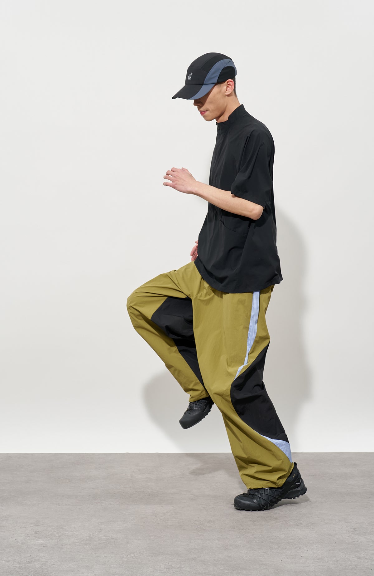 FMACM Curved Spliced Pleate Pants