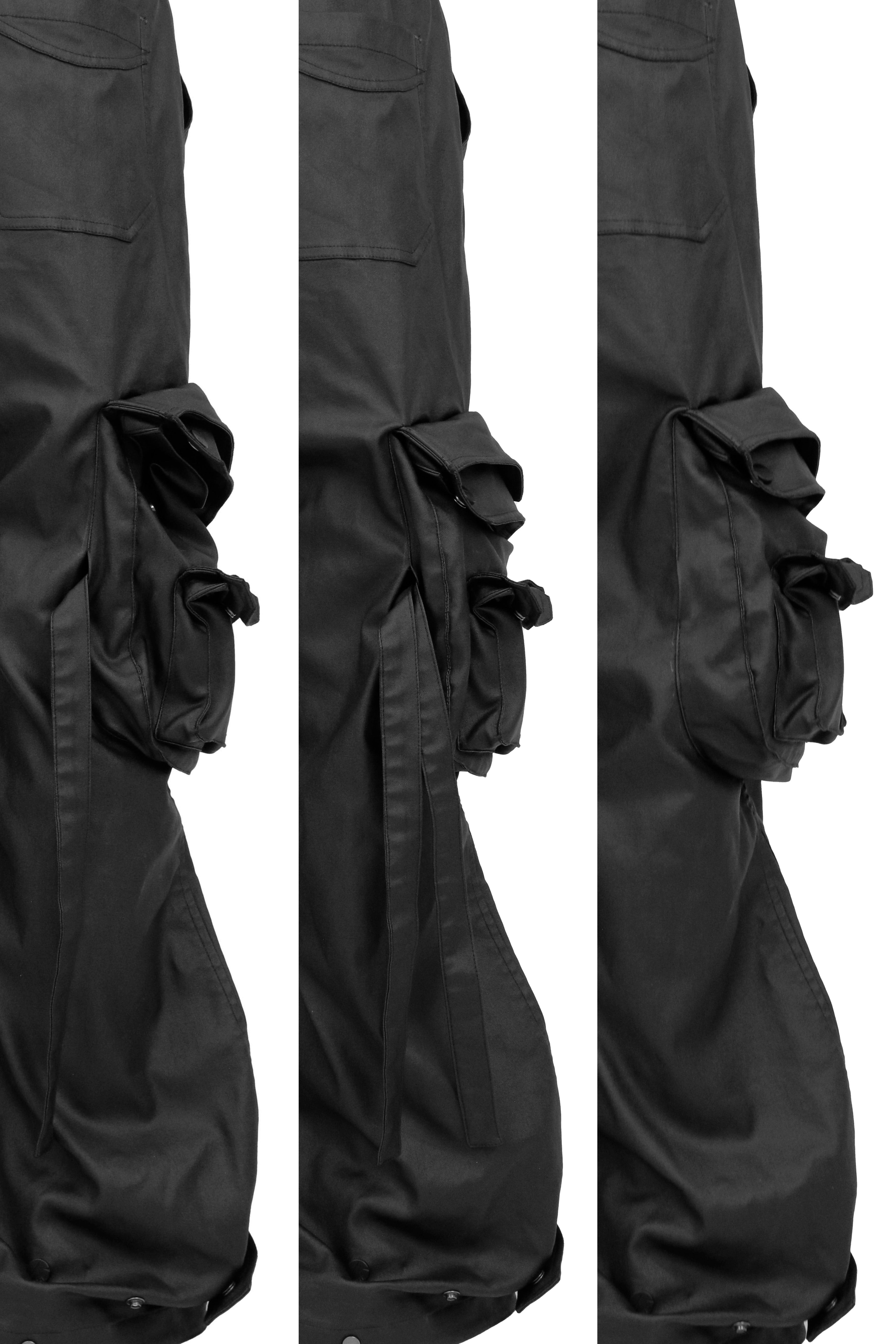 RELABEL Waxed Utility Drawstring Cargo, premium urban and streetwear designers apparel on PROJECTISR.com, RELABEL