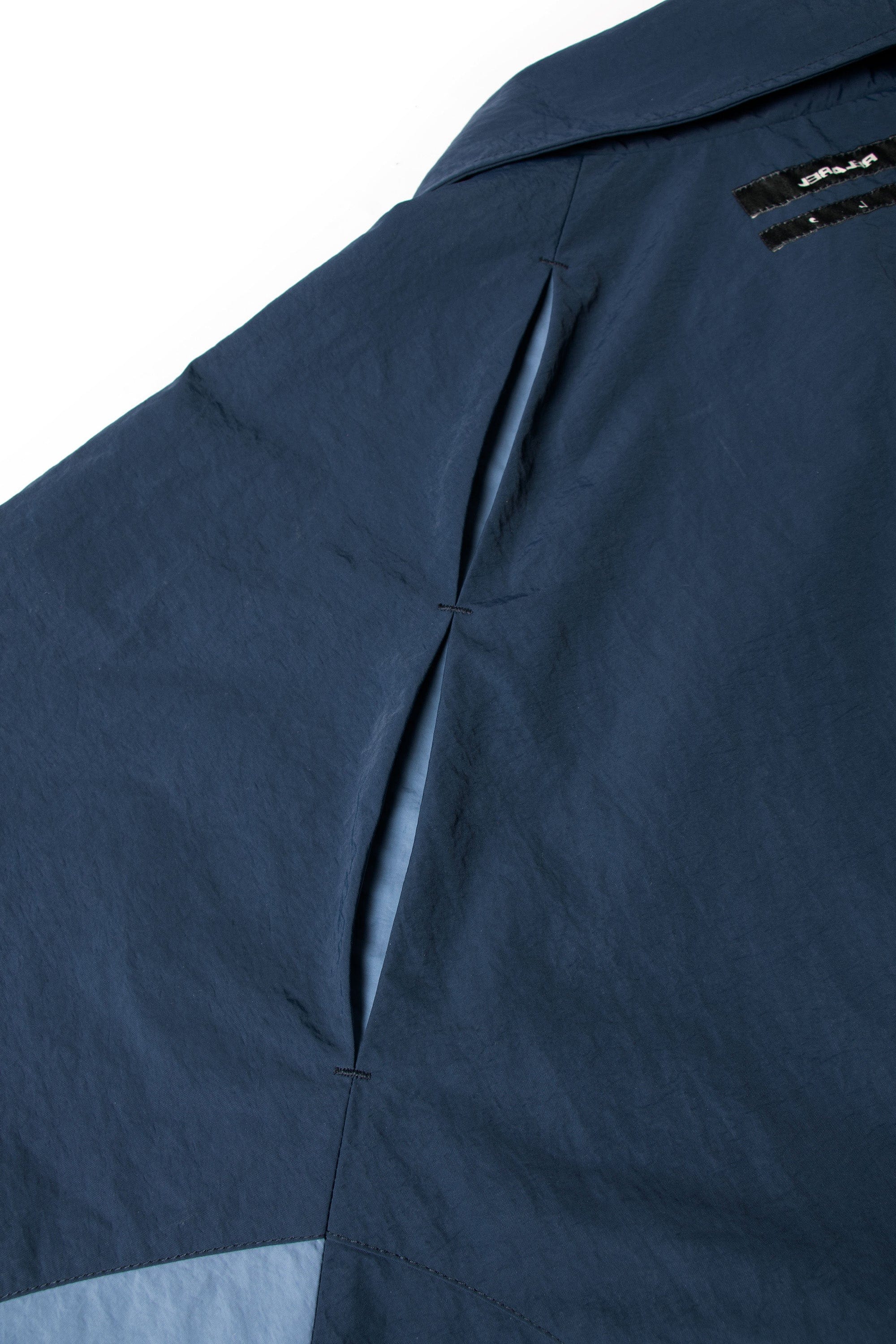RELABEL Modern Raglan Deconstructed Rivet Jacket, premium urban and streetwear designers apparel on PROJECTISR.com, RELABEL