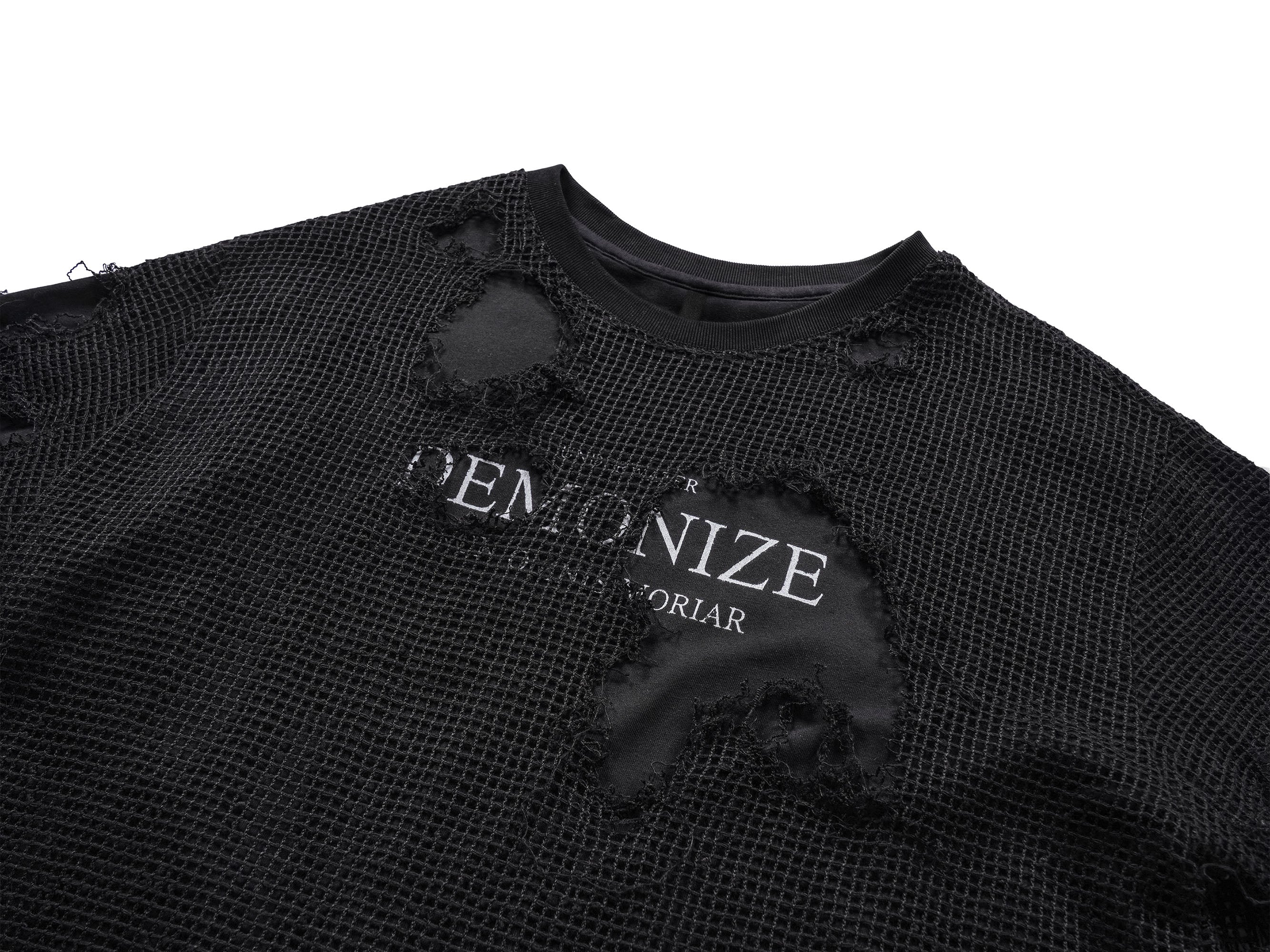 UNDERWATER Ruined Mesh Tee
